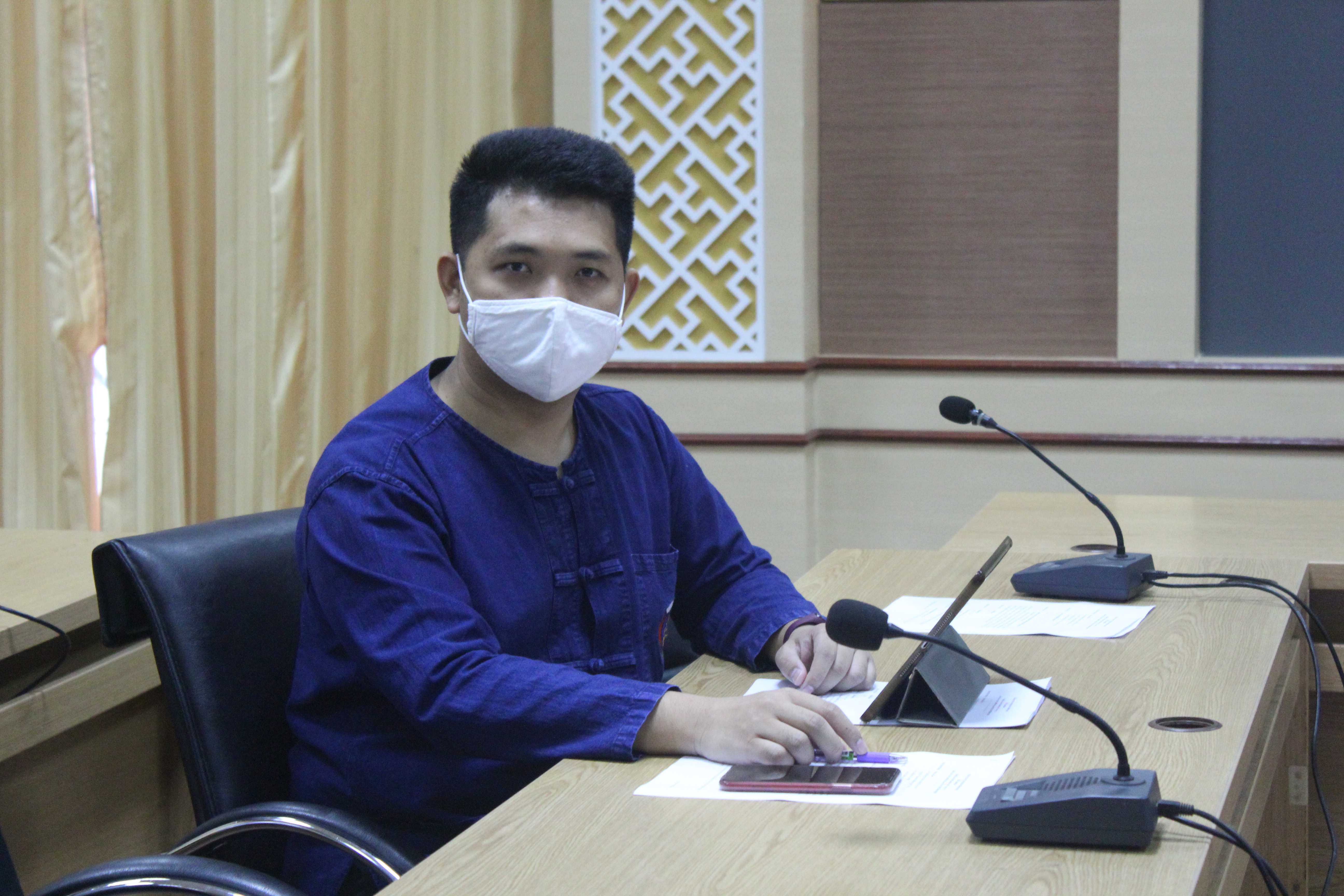 พช.หนองคาย ร่วมรับฟังการประชุมกรมการพัฒนาชุมชน ครั้งที่ 3/2564 ผ่านระบบวีดีทัศน์ทางไกล (Video Conference)