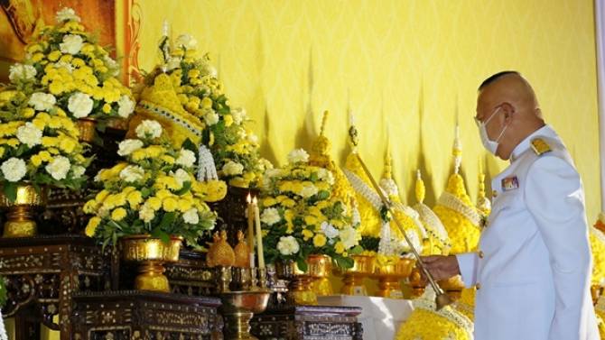 พช.หนองคาย เข้าร่วมพิธีถวายสักการะเนื่องในวันพระบาทสมเด็จพระพุทธยอดฟ้าจุฬาโลกมหาราชและวันที่ระลึก​มหาจักรีบรมราชวงศ์​ ประจำปีพุทธศักราช​  2564