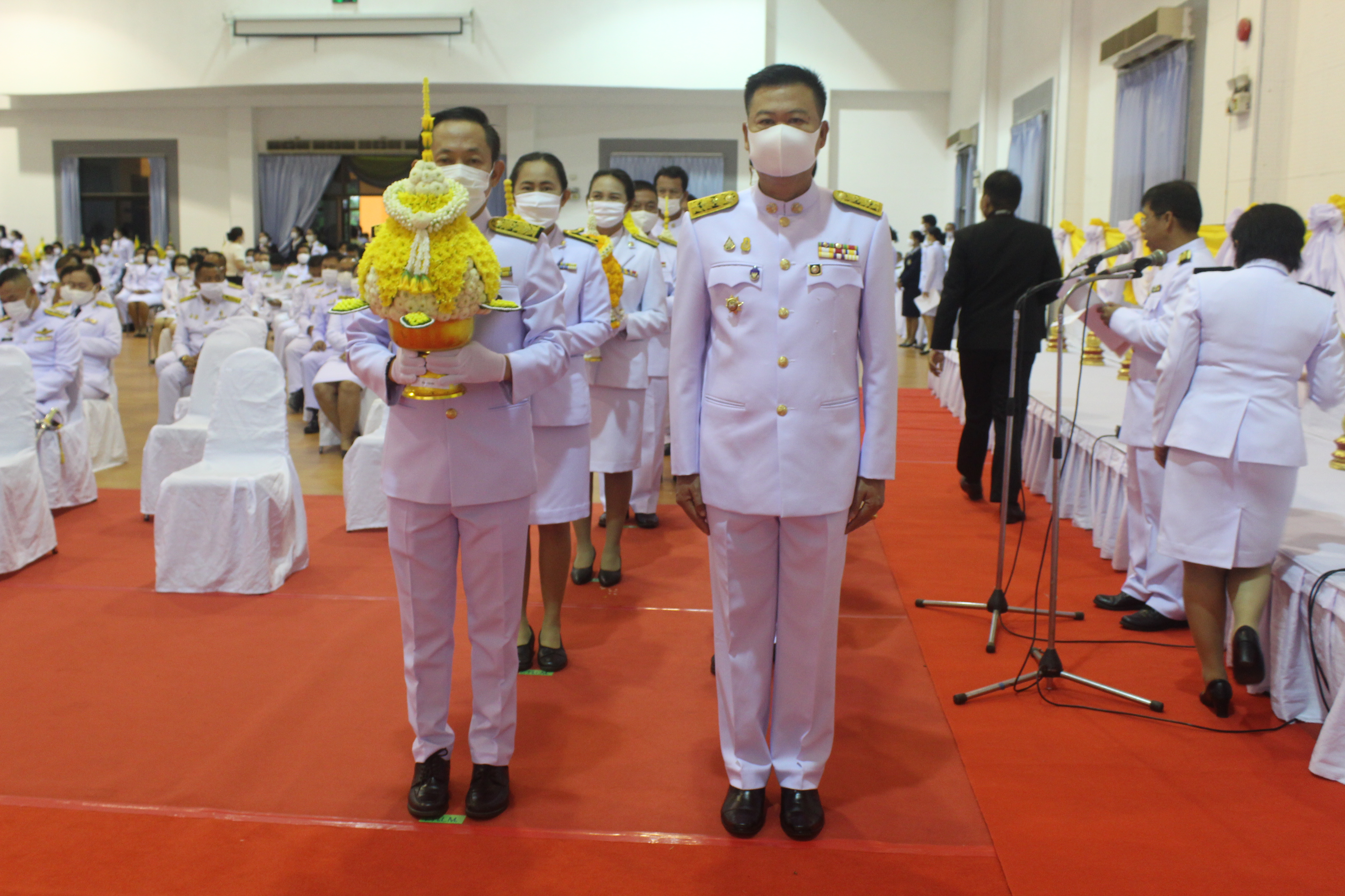 พช.หนองคาย เข้าร่วมพิธีถวายสักการะเนื่องในวันพระบาทสมเด็จพระพุทธยอดฟ้าจุฬาโลกมหาราชและวันที่ระลึก​มหาจักรีบรมราชวงศ์​ ประจำปีพุทธศักราช​  2564