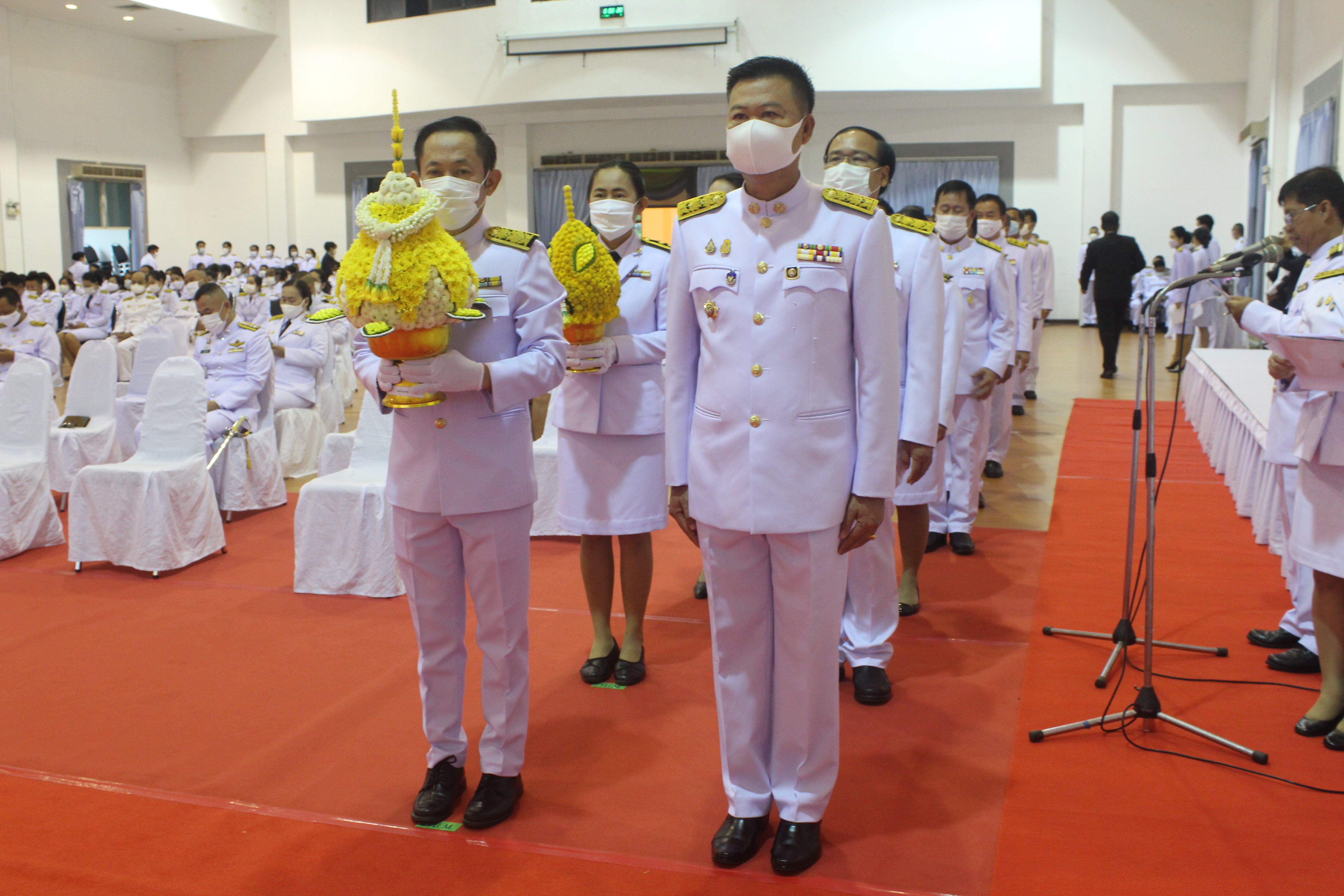 พช.หนองคาย เข้าร่วมพิธีถวายสักการะเนื่องในวันพระบาทสมเด็จพระพุทธยอดฟ้าจุฬาโลกมหาราชและวันที่ระลึก​มหาจักรีบรมราชวงศ์​ ประจำปีพุทธศักราช​  2564