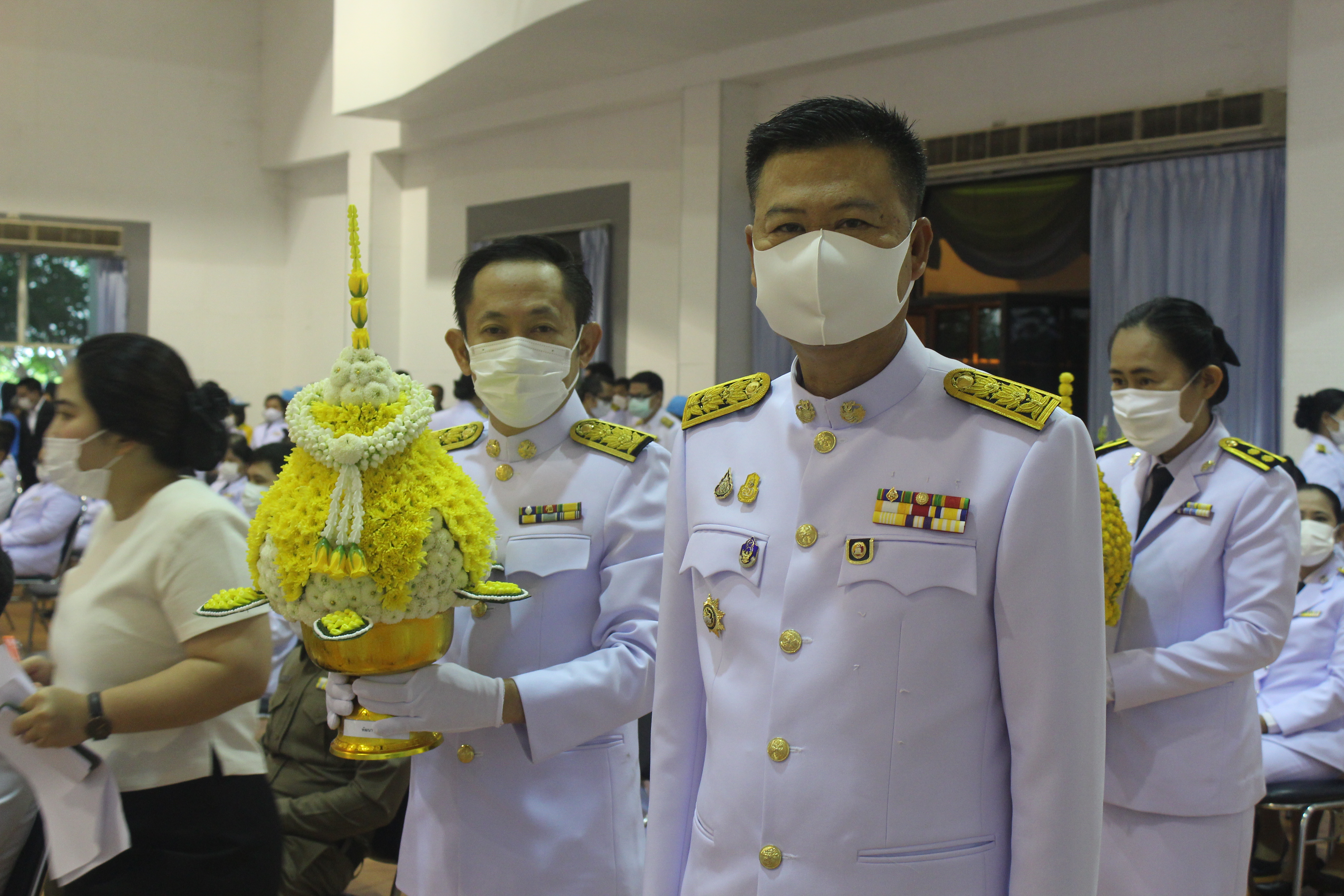 พช.หนองคาย เข้าร่วมพิธีถวายสักการะเนื่องในวันพระบาทสมเด็จพระพุทธยอดฟ้าจุฬาโลกมหาราชและวันที่ระลึก​มหาจักรีบรมราชวงศ์​ ประจำปีพุทธศักราช​  2564