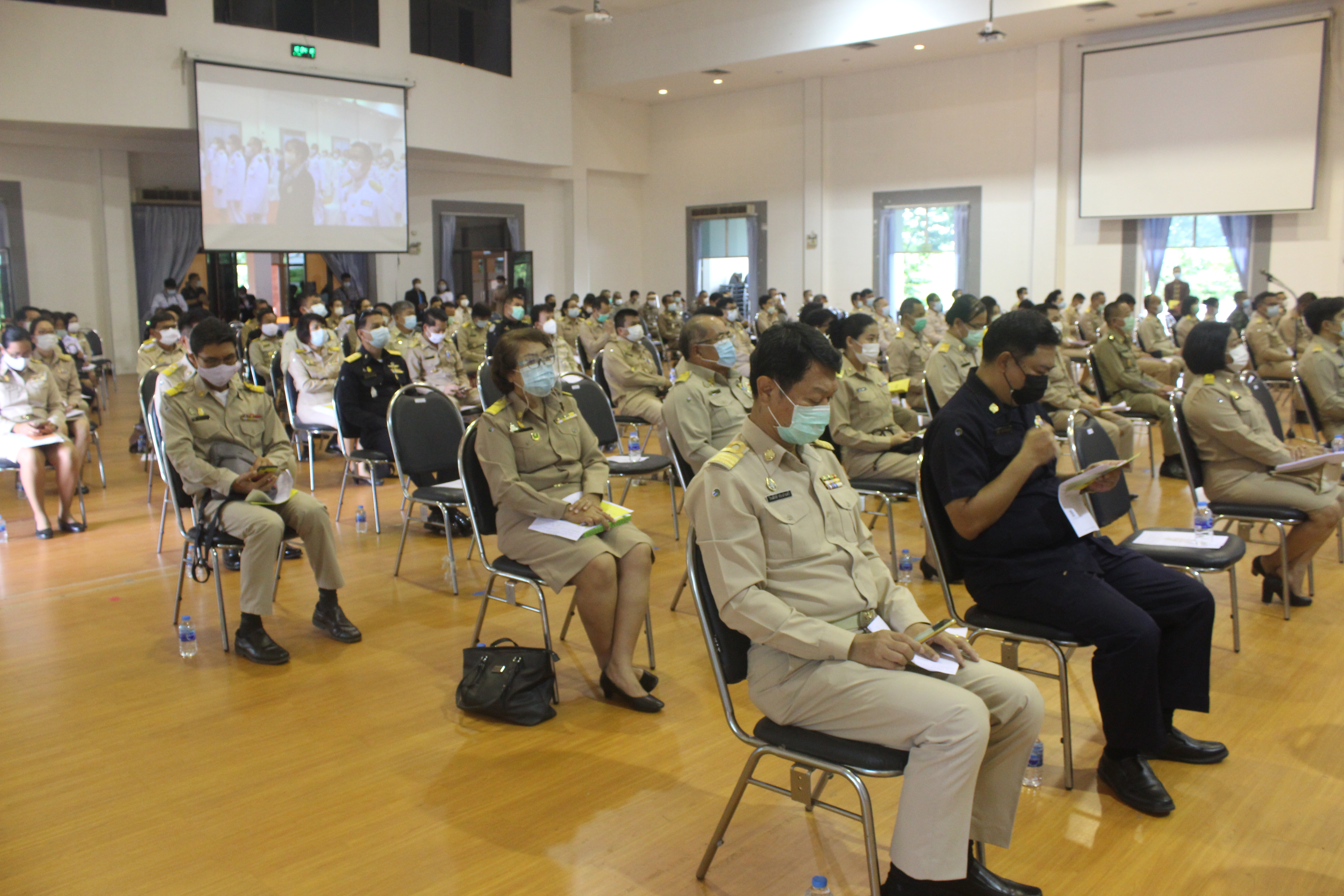 พช.หนองคาย ร่วมประชุมคณะกรมการจังหวัดและหัวหน้าส่วนราชการประจำจังหวัด ครั้งที่ 4/2564