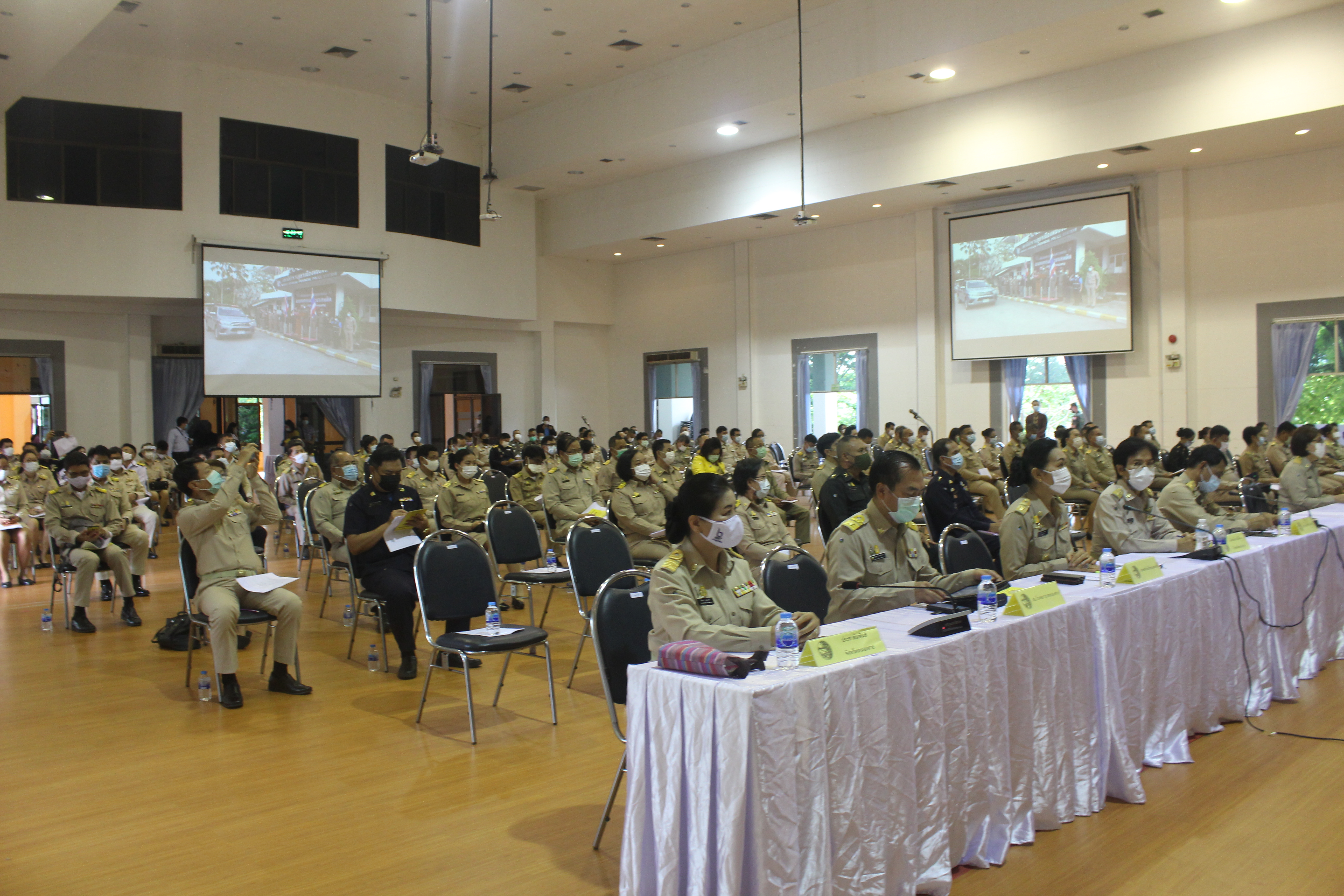 พช.หนองคาย ร่วมประชุมคณะกรมการจังหวัดและหัวหน้าส่วนราชการประจำจังหวัด ครั้งที่ 4/2564
