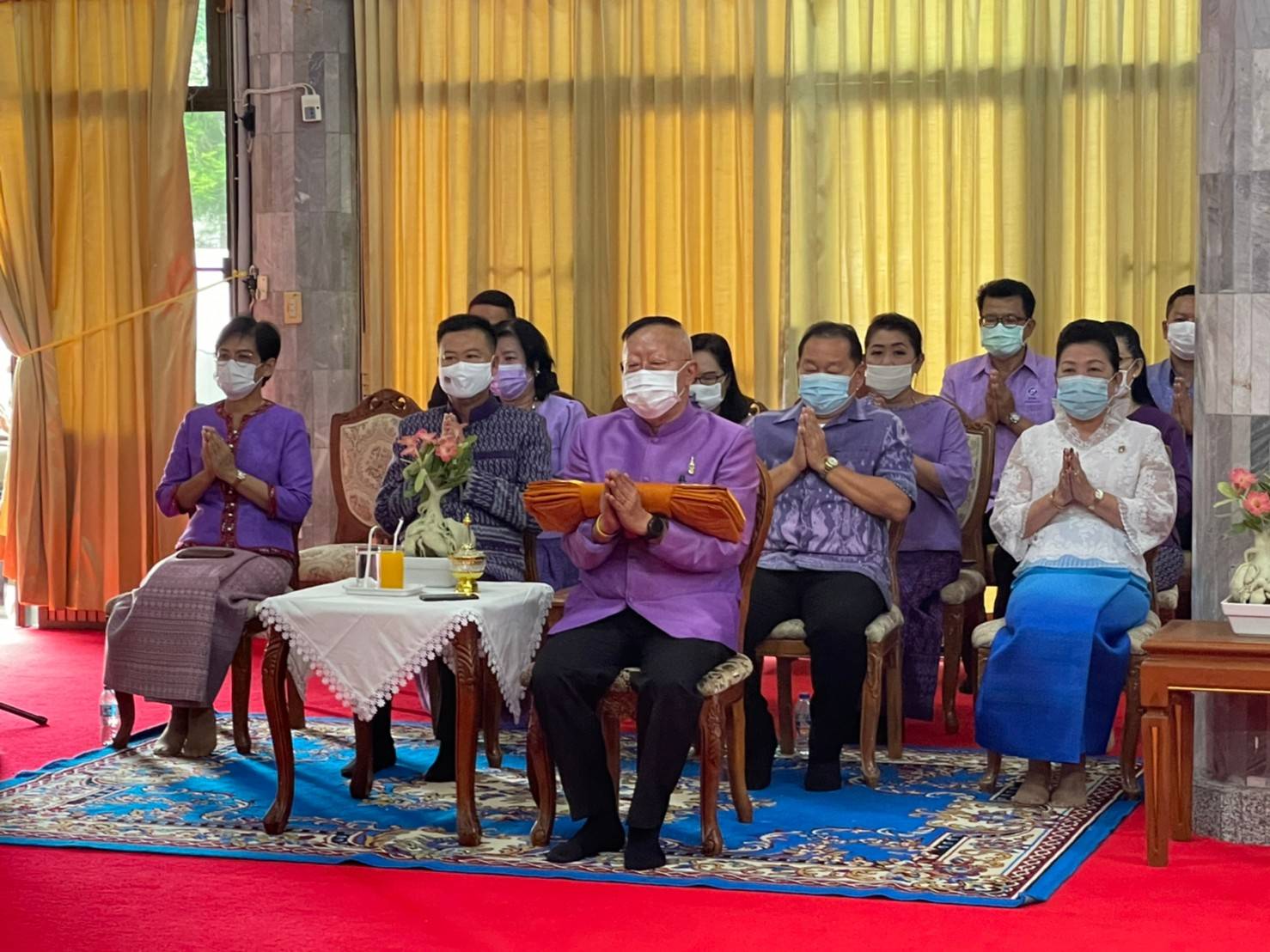 จังหวัดหนองคาย จัดกิจกรรม ทอดถวายผ้าป่าสมทบกองทุนพัฒนาเด็กชนบท ในพระราชูปถัมภ์สมเด็จพระเทพรัตนราชสุดาฯ สยามบรมราชกุมารี จังหวัดหนองคาย ประจำปี 2564