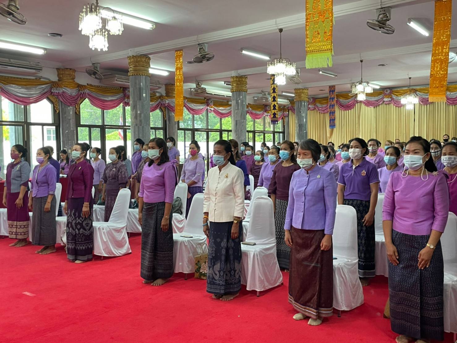 จังหวัดหนองคาย จัดกิจกรรม ทอดถวายผ้าป่าสมทบกองทุนพัฒนาเด็กชนบท ในพระราชูปถัมภ์สมเด็จพระเทพรัตนราชสุดาฯ สยามบรมราชกุมารี จังหวัดหนองคาย ประจำปี 2564