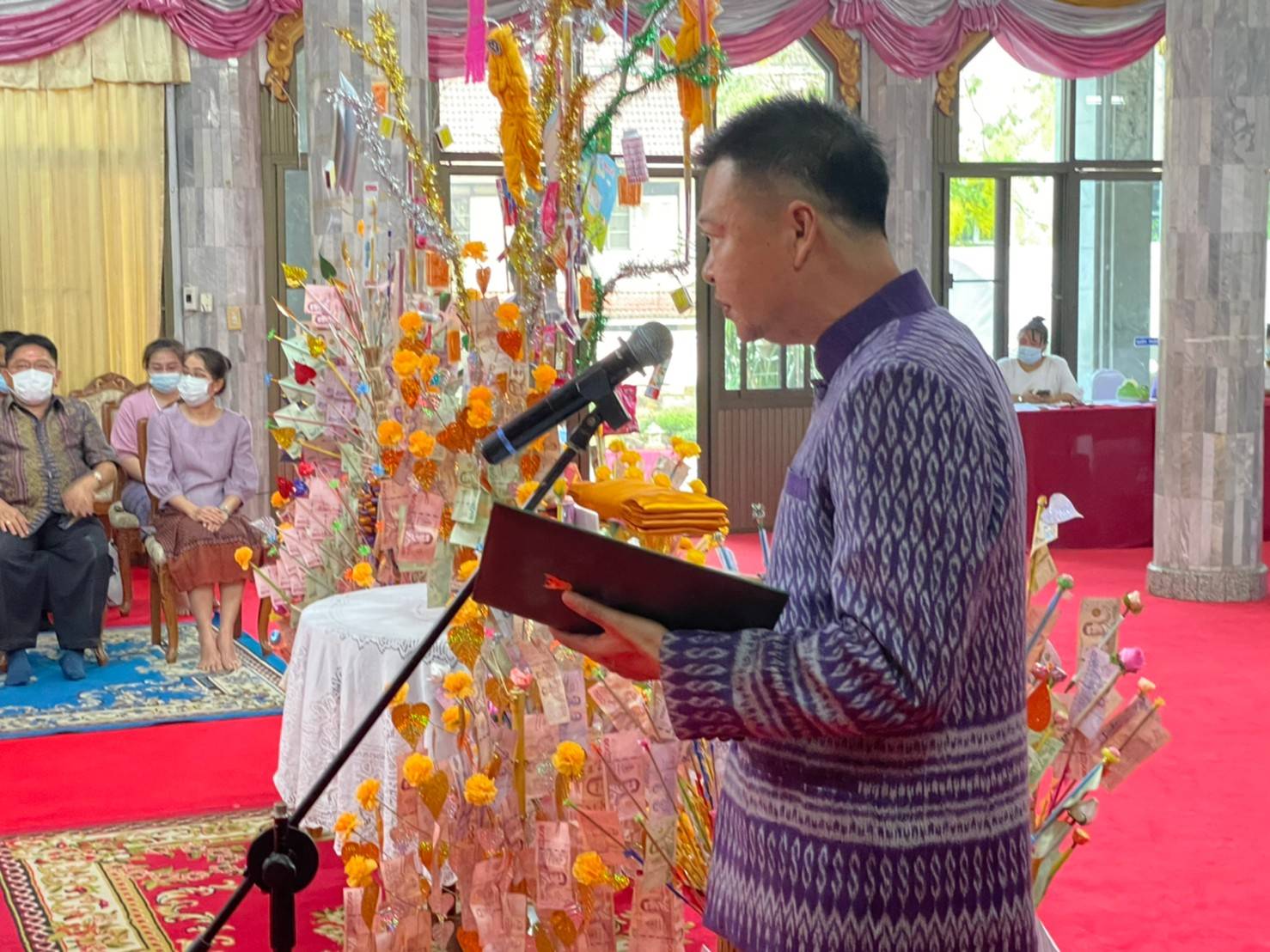 จังหวัดหนองคาย จัดกิจกรรม ทอดถวายผ้าป่าสมทบกองทุนพัฒนาเด็กชนบท ในพระราชูปถัมภ์สมเด็จพระเทพรัตนราชสุดาฯ สยามบรมราชกุมารี จังหวัดหนองคาย ประจำปี 2564