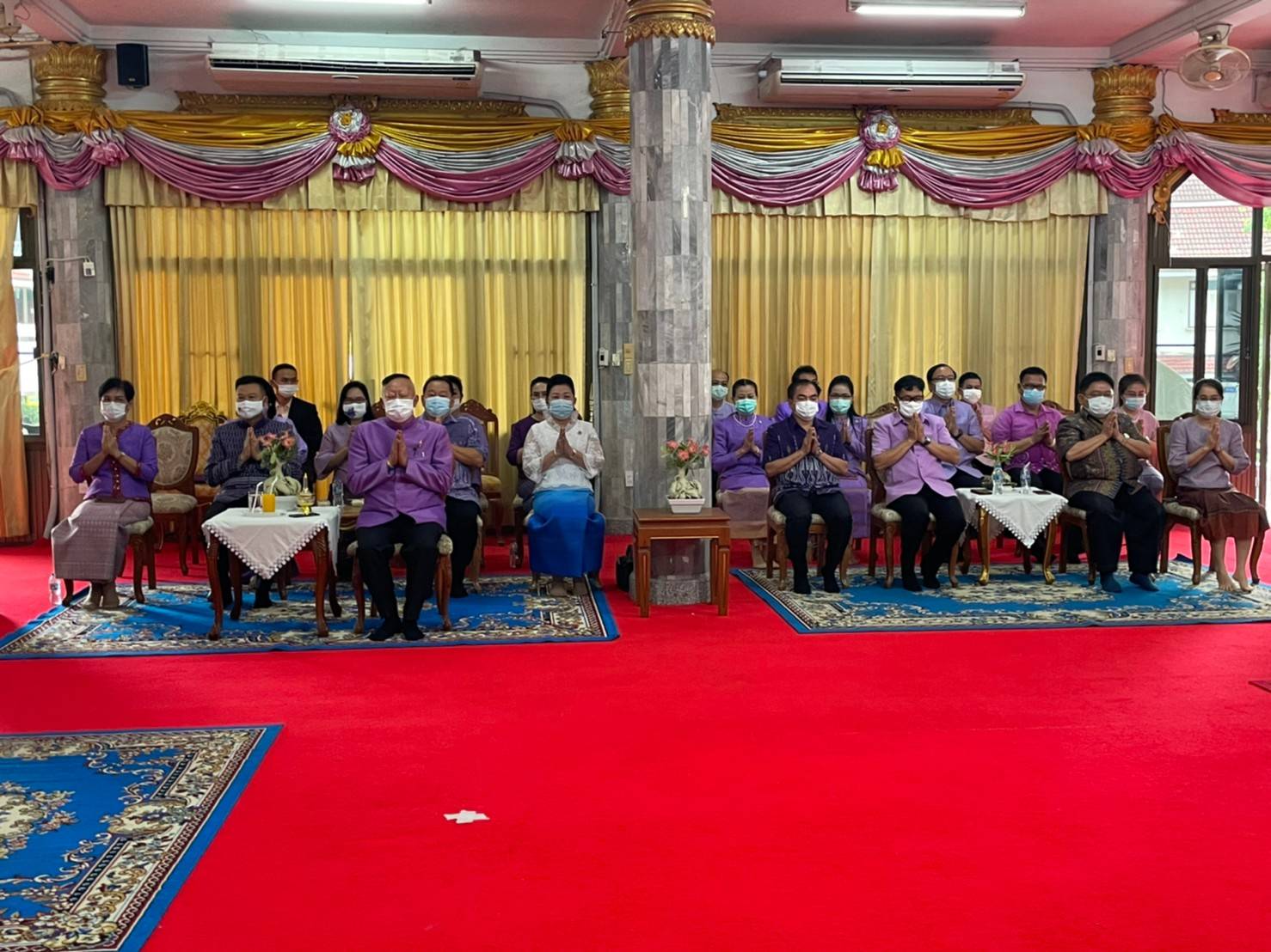 จังหวัดหนองคาย จัดกิจกรรม ทอดถวายผ้าป่าสมทบกองทุนพัฒนาเด็กชนบท ในพระราชูปถัมภ์สมเด็จพระเทพรัตนราชสุดาฯ สยามบรมราชกุมารี จังหวัดหนองคาย ประจำปี 2564