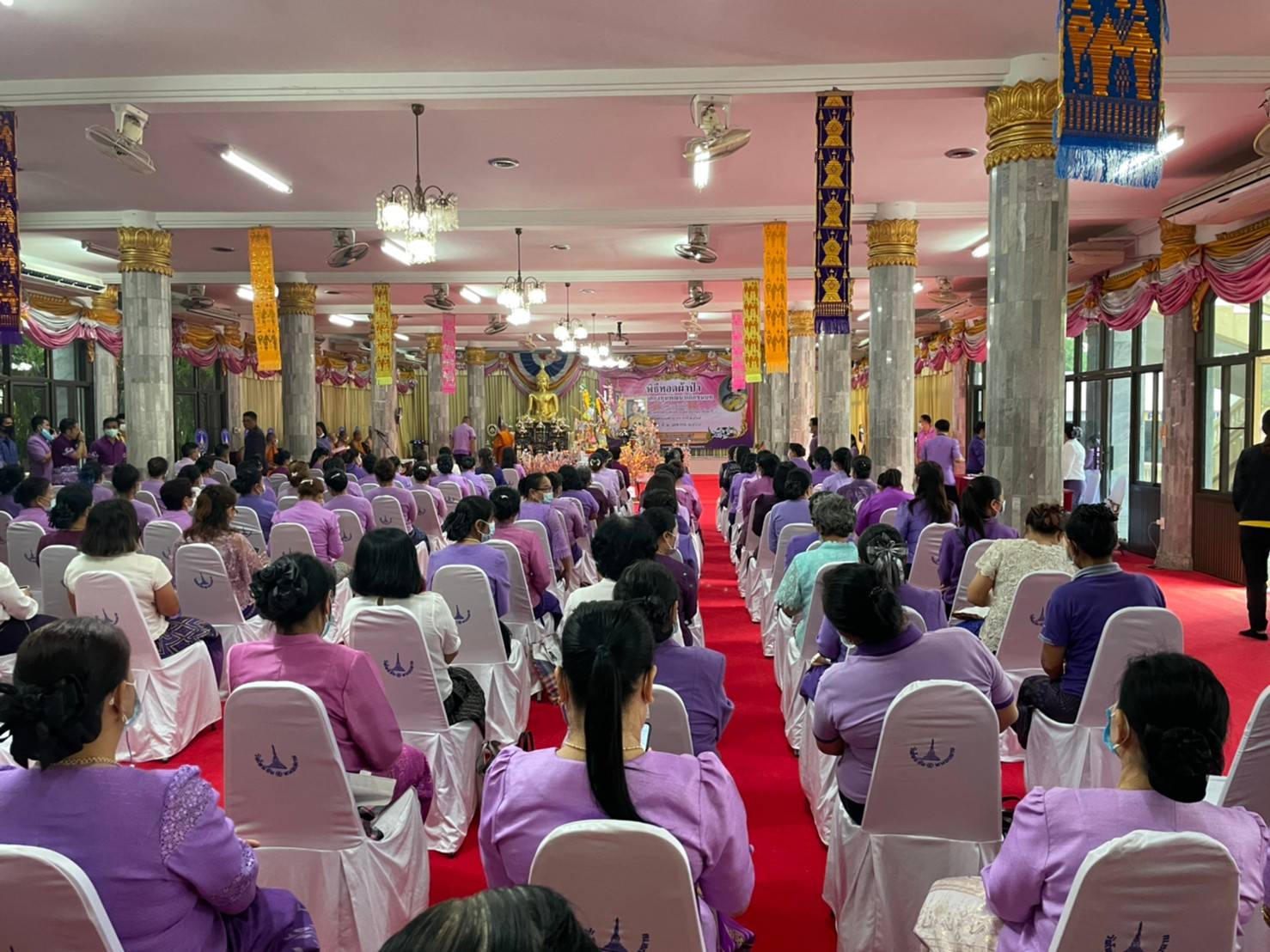 จังหวัดหนองคาย จัดกิจกรรม ทอดถวายผ้าป่าสมทบกองทุนพัฒนาเด็กชนบท ในพระราชูปถัมภ์สมเด็จพระเทพรัตนราชสุดาฯ สยามบรมราชกุมารี จังหวัดหนองคาย ประจำปี 2564