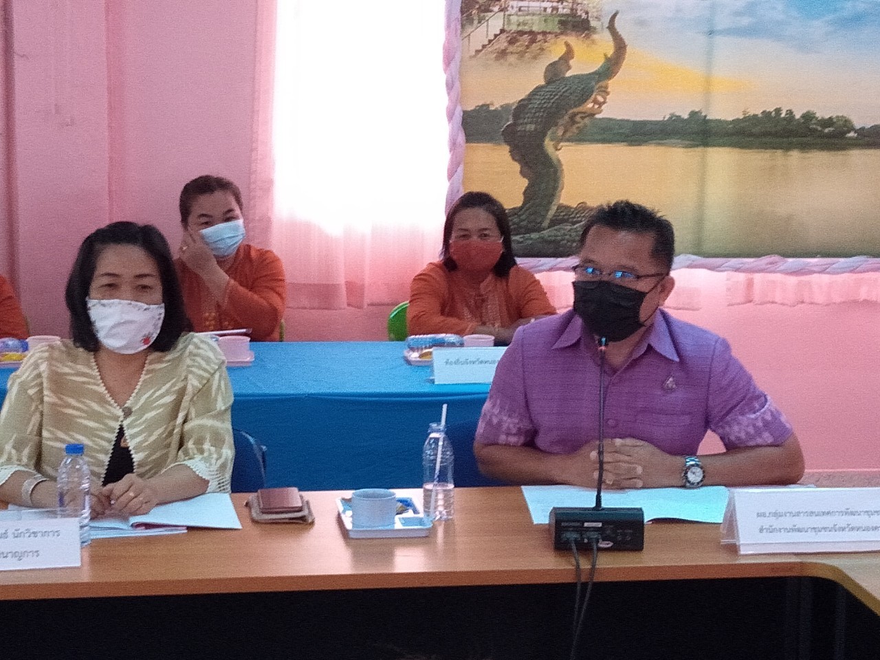 พช.หนองคาย พร้อม คณะกรรมการคัดเลือกคนกองทุนพัฒนาบทบาทสตรีดีเด่น ระดับจังหวัด ประจำปี 2564 ลงพื้นที่เพื่อคัดสรรคนกองทุนพัฒนาบทบาทสตรีดีเด่น ระดับจังหวัด ในพื้นที่ อำเภอรัตนวาปี และ อำเภอโพนพิสัย จังหวัดหนองคาย