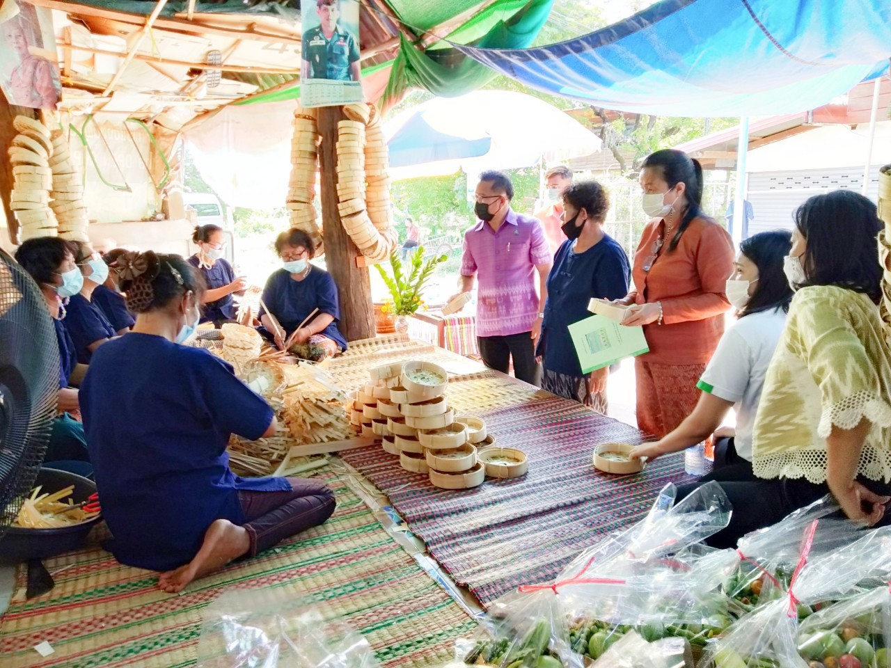 พช.หนองคาย พร้อม คณะกรรมการคัดเลือกคนกองทุนพัฒนาบทบาทสตรีดีเด่น ระดับจังหวัด ประจำปี 2564 ลงพื้นที่เพื่อคัดสรรคนกองทุนพัฒนาบทบาทสตรีดีเด่น ระดับจังหวัด ในพื้นที่ อำเภอรัตนวาปี และ อำเภอโพนพิสัย จังหวัดหนองคาย