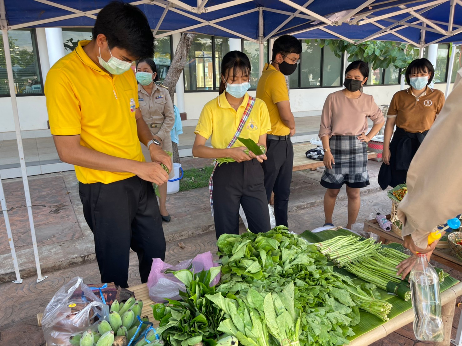 จังหวัดหนองคาย จัดตลาดชุมชน คนหนองคาย ร่วมใจฝ่าวิกฤตไปด้วยกัน