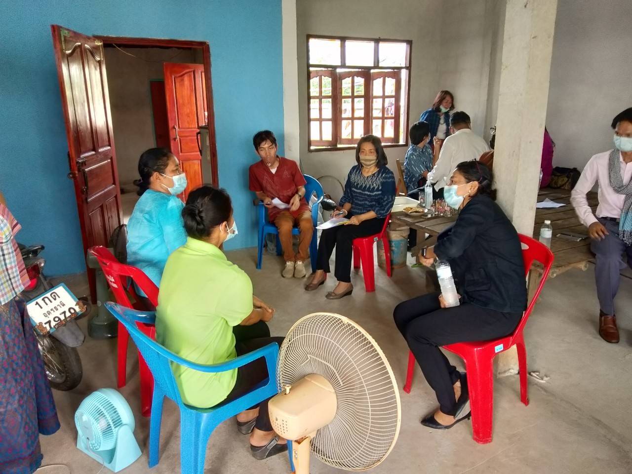 พช.หนองคาย พร้อม คณะกรรมการคัดเลือกคนกองทุนพัฒนาบทบาทสตรีดีเด่น ระดับจังหวัด ประจำปี 2564 ลงพื้นที่เพื่อคัดสรรคนกองทุนพัฒนาบทบาทสตรีดีเด่น ระดับจังหวัด ในพื้นที่ อำเภอโพธิ์ตาก และ อำเภอท่าบ่อ จังหวัดหนองคาย