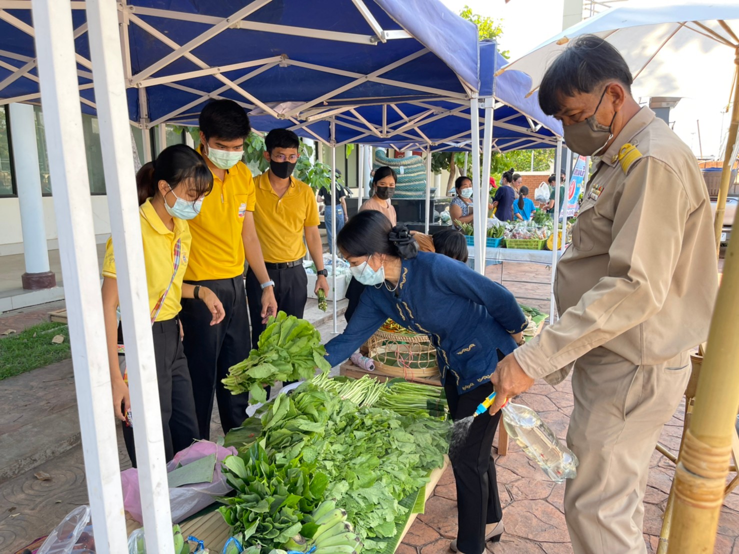 จังหวัดหนองคาย จัดตลาดชุมชน คนหนองคาย ร่วมใจฝ่าวิกฤตไปด้วยกัน