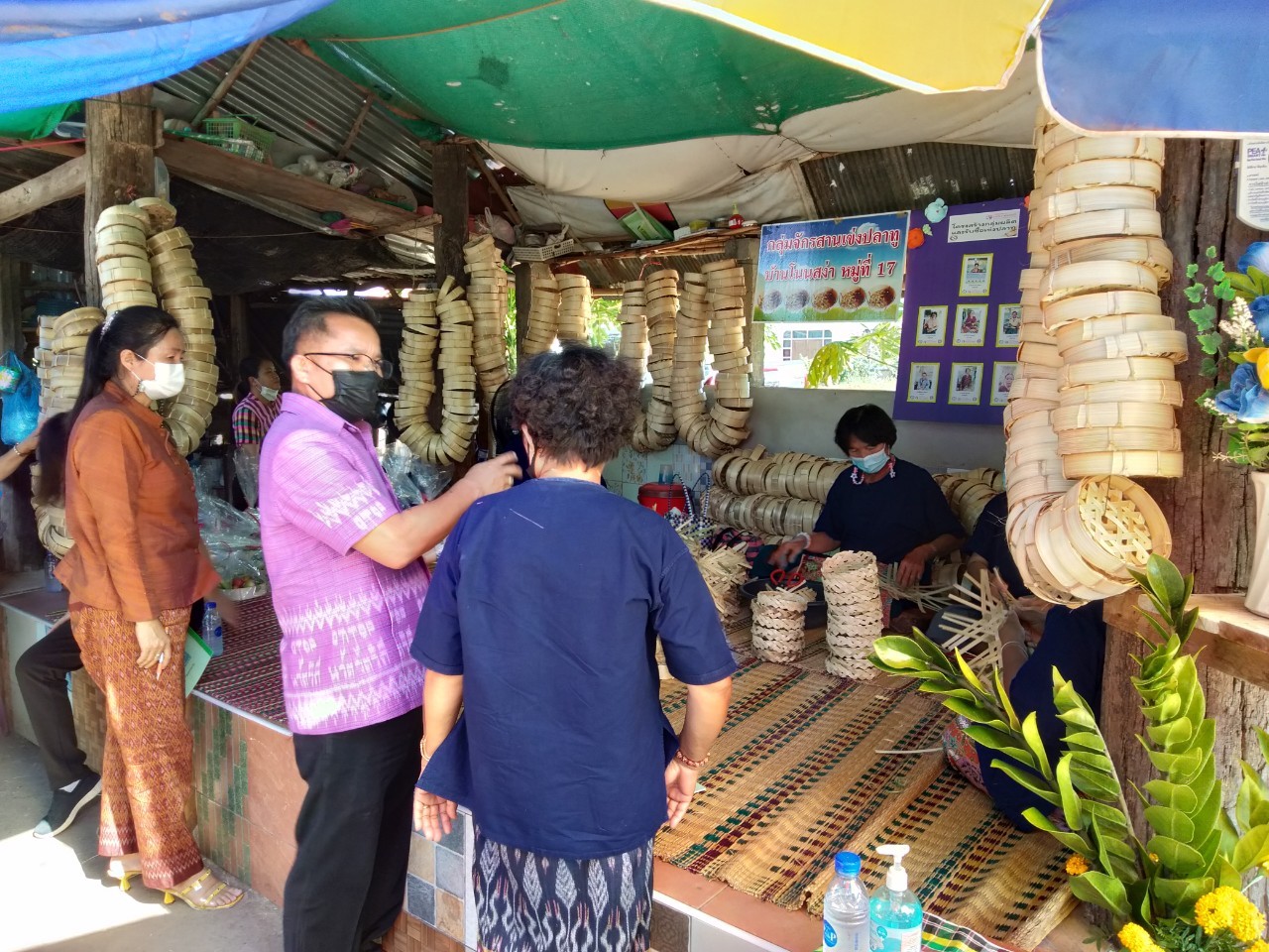 พช.หนองคาย พร้อม คณะกรรมการคัดเลือกคนกองทุนพัฒนาบทบาทสตรีดีเด่น ระดับจังหวัด ประจำปี 2564 ลงพื้นที่เพื่อคัดสรรคนกองทุนพัฒนาบทบาทสตรีดีเด่น ระดับจังหวัด ในพื้นที่ อำเภอรัตนวาปี และ อำเภอโพนพิสัย จังหวัดหนองคาย