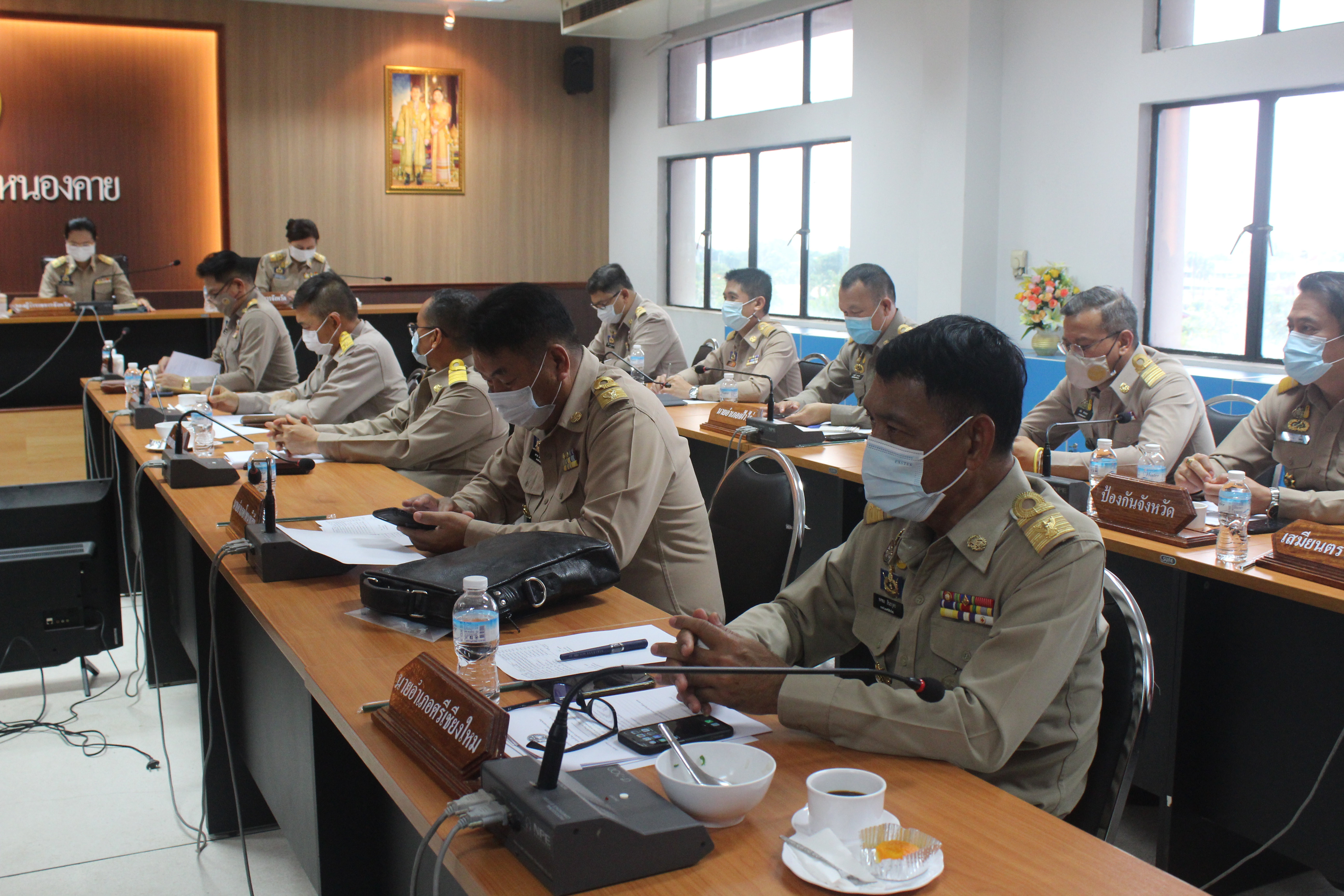 ผู้ว่าราชการจังหวัดหนองคายมอบวุฒิบัตรและเข็มวิทยฐานะแก่ผู้ผ่านการฝึกอบรมหลักสูตรพัฒนากรก่อนประจำการ รุ่นที่ 114 จำนวน 4 ราย