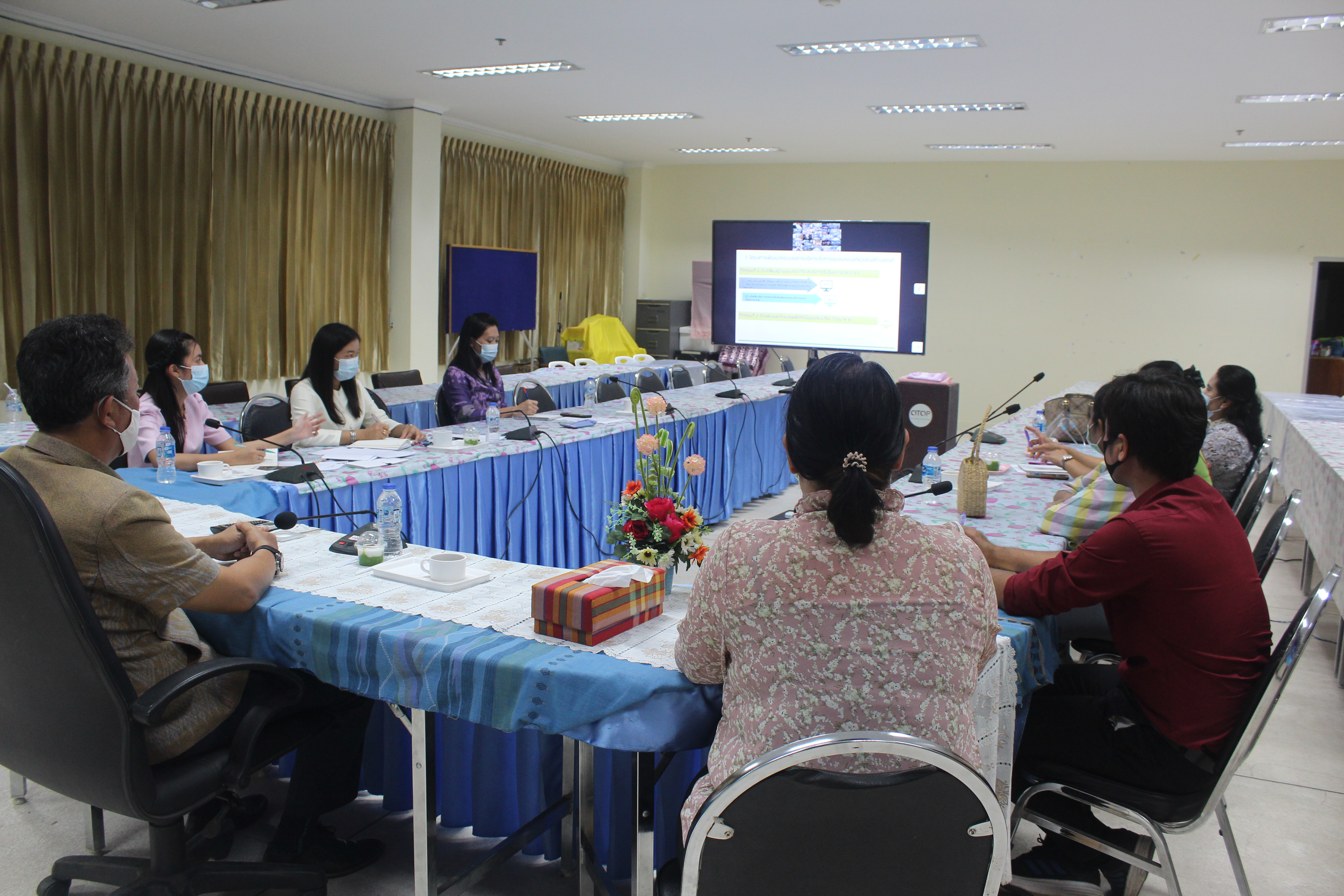 พช.หนองคาย เข้าร่วมประชุมเชิงปฏิบัติการพัฒนาศักยภาพการจัดกิจกรรมส่งเสริมการเรียนรู้ที่นักท่องเที่ยวลงมือปฏิบัติ ผ่านระบบวีดีทัศน์ทางไกล (Video Conference)