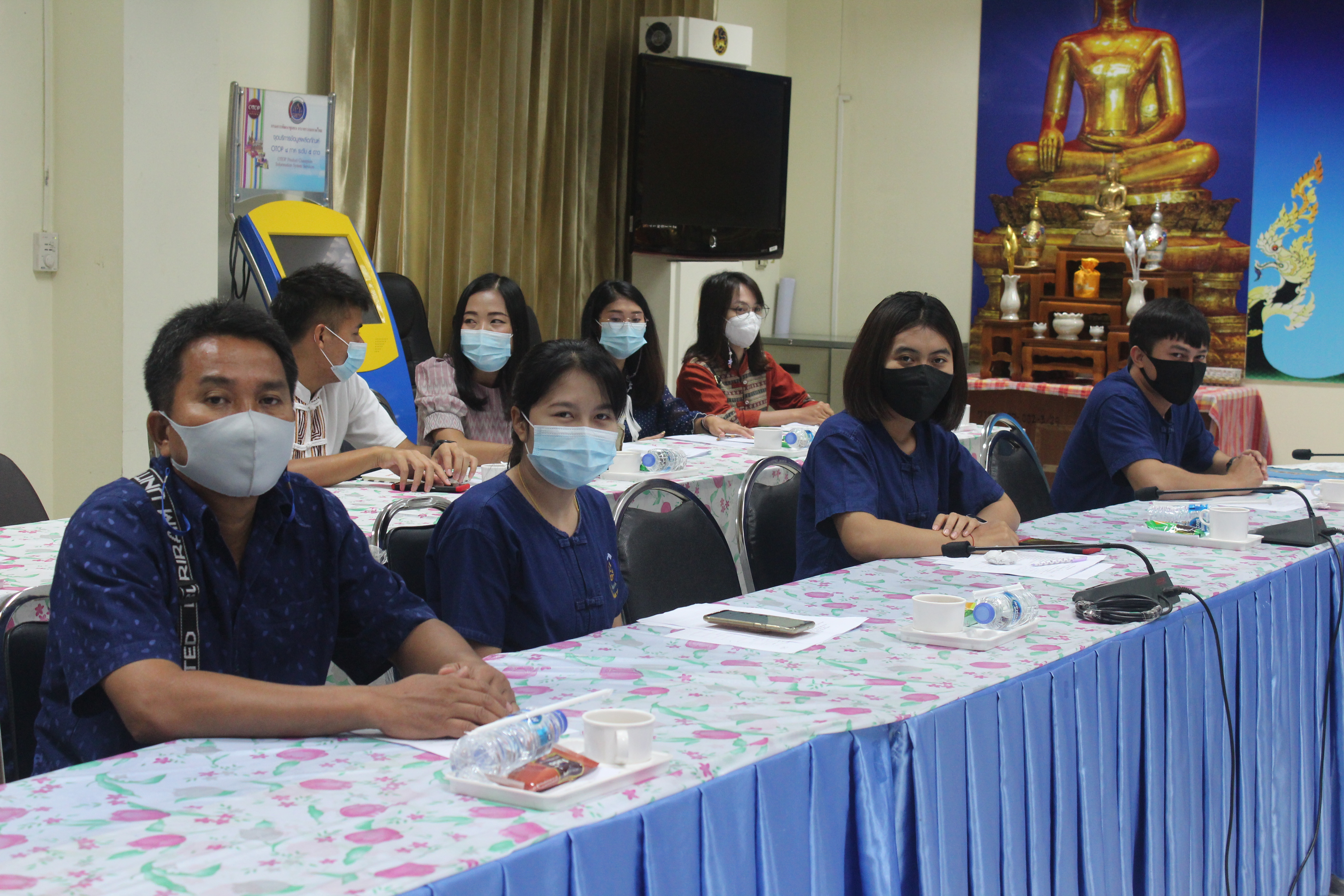 พช.หนองคาย ประชุมคณะทำงานสนับสนุนการปฏิบัติงานฯนักพัฒนารัฐบาลดิจิตอล (นพร.)