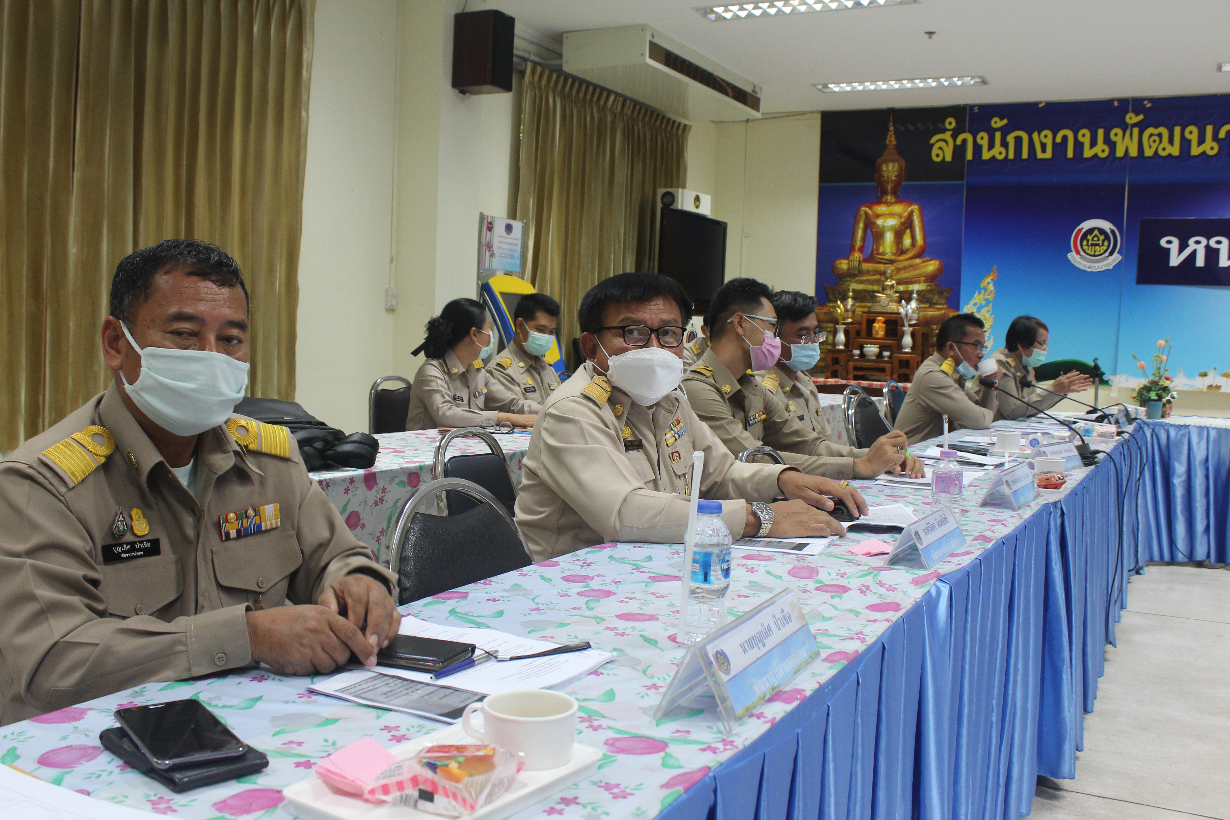 พช.หนองคาย ประชุมผู้อำนวยการกลุ่มงาน พัฒนาการอำเภอและนักวิชาการพัฒนาชุมชนจังหวัด/อำเภอ ประจำเดือน พฤษภาคม 2564 ครั้งที่ 5/2564