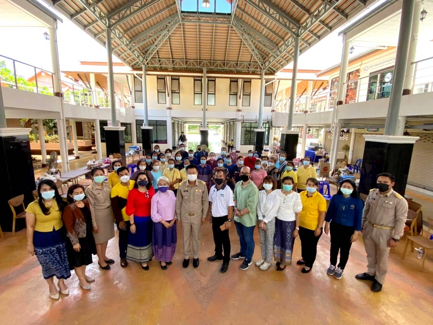 พช.หนองคาย ดำเนินโครงการพัฒนาผลิตภัณฑ์ OTOP โดยเครือข่ายองค์ความรู้ KBO จังหวัด ประจำปี 2564