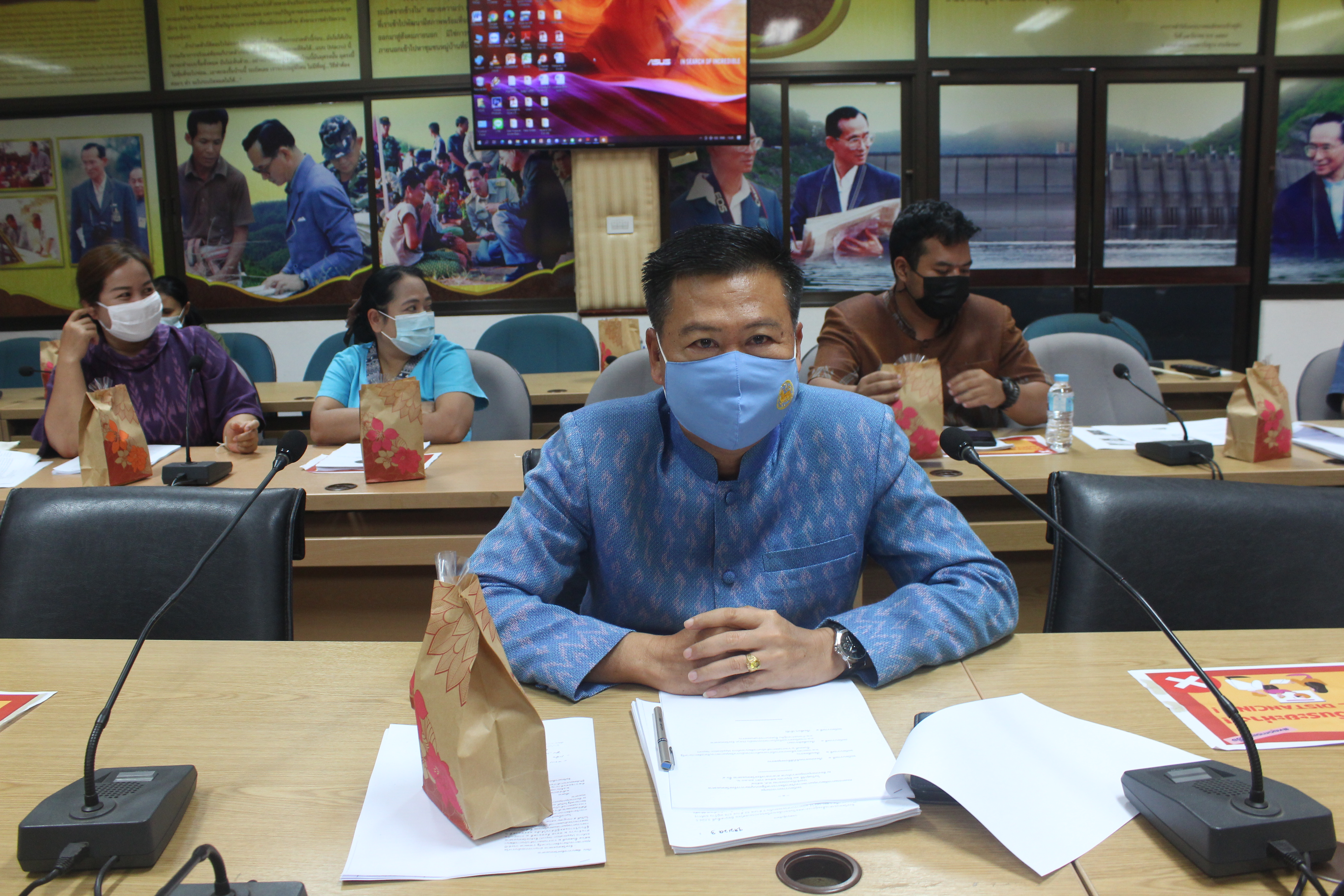 จังหวัดหนองคาย ประชุมเตรียมความพร้อมในการรายงานผลการดำเนินการพัฒนาคุณภาพการบริหารจัดการภาครัฐ