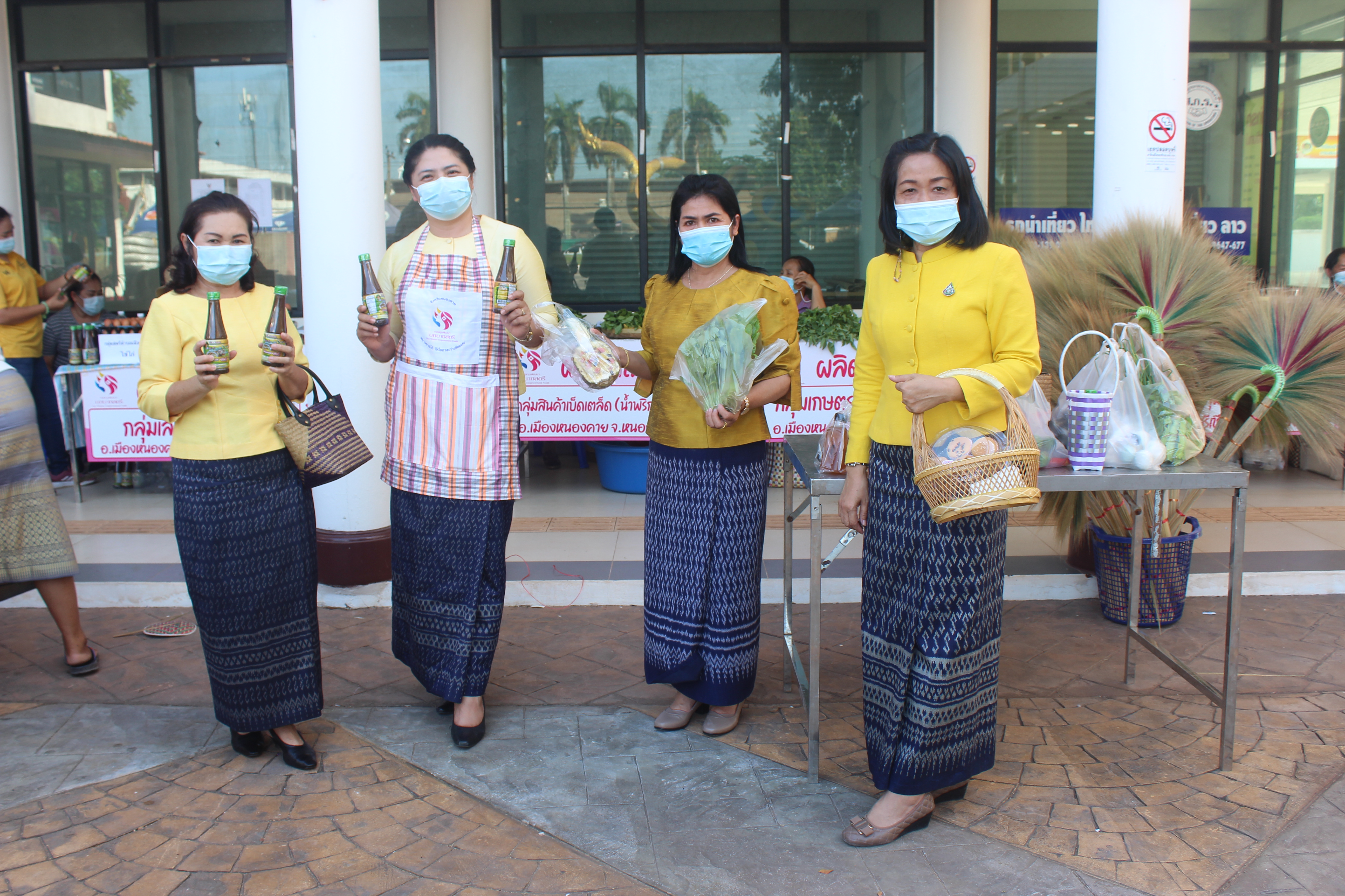 จังหวัดหนองคาย จัดตลาดชุมชน คนหนองคาย ร่วมใจฝ่าวิกฤตไปด้วยกัน