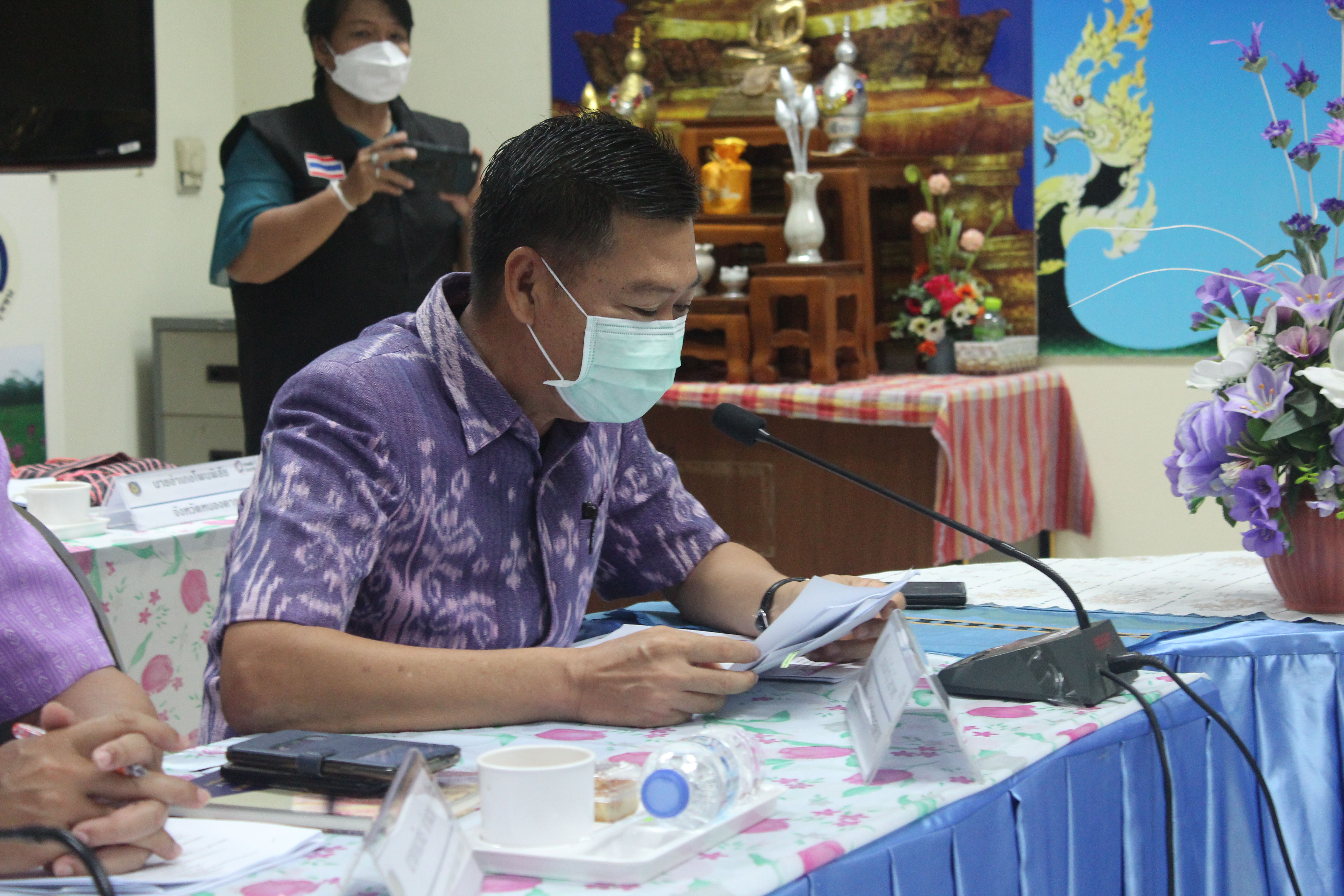 จังหวัดหนองคาย ประชุมคณะกรรมการประสานและขับเคลื่อนนโยบายสานพลังประชารัฐประจำจังหวัด (คสป.) และคณะทำงานขับเคลื่อนการพัฒนาเศรษฐกิจฐานรากและประชารัฐจังหวัดหนองคาย ครั้งที่ 3/2564