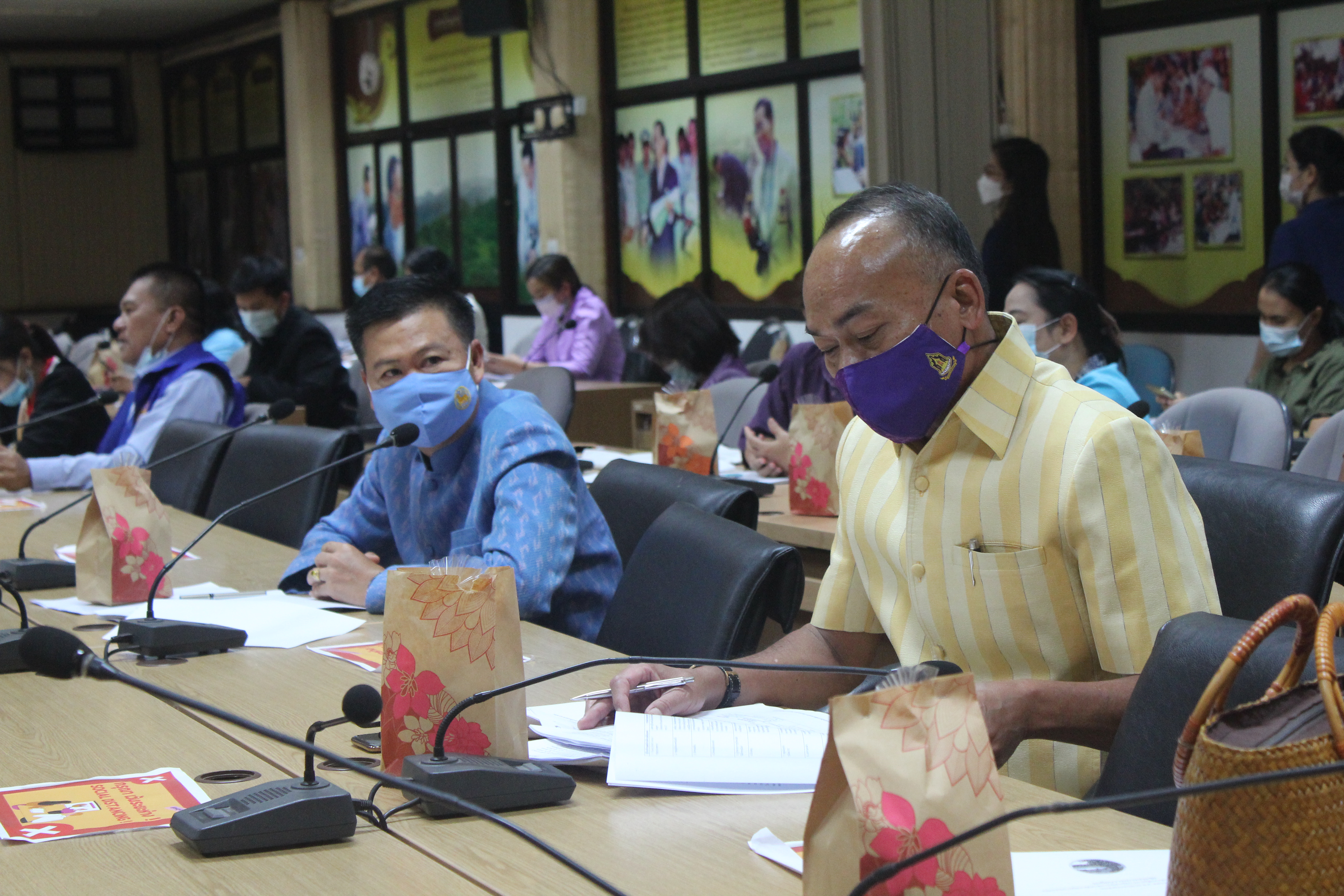 จังหวัดหนองคาย ประชุมเตรียมความพร้อมในการรายงานผลการดำเนินการพัฒนาคุณภาพการบริหารจัดการภาครัฐ