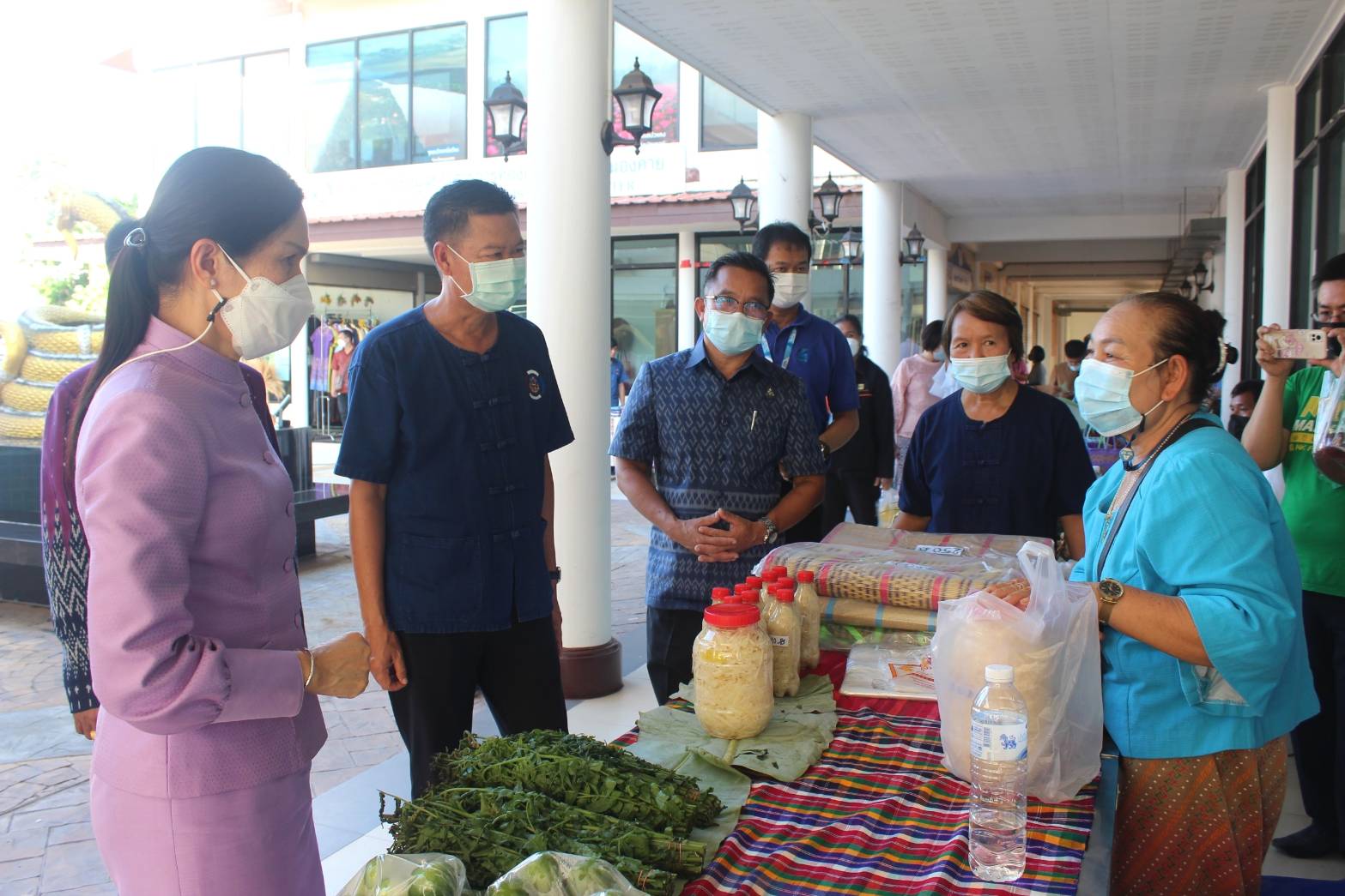 จังหวัดหนองคาย จัดตลาดชุมชน คนหนองคาย ร่วมใจฝ่าวิกฤตไปด้วยกัน