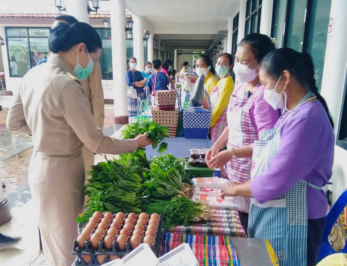 จังหวัดหนองคาย จัดตลาดชุมชน คนหนองคาย ร่วมใจฝ่าวิกฤตไปด้วยกัน