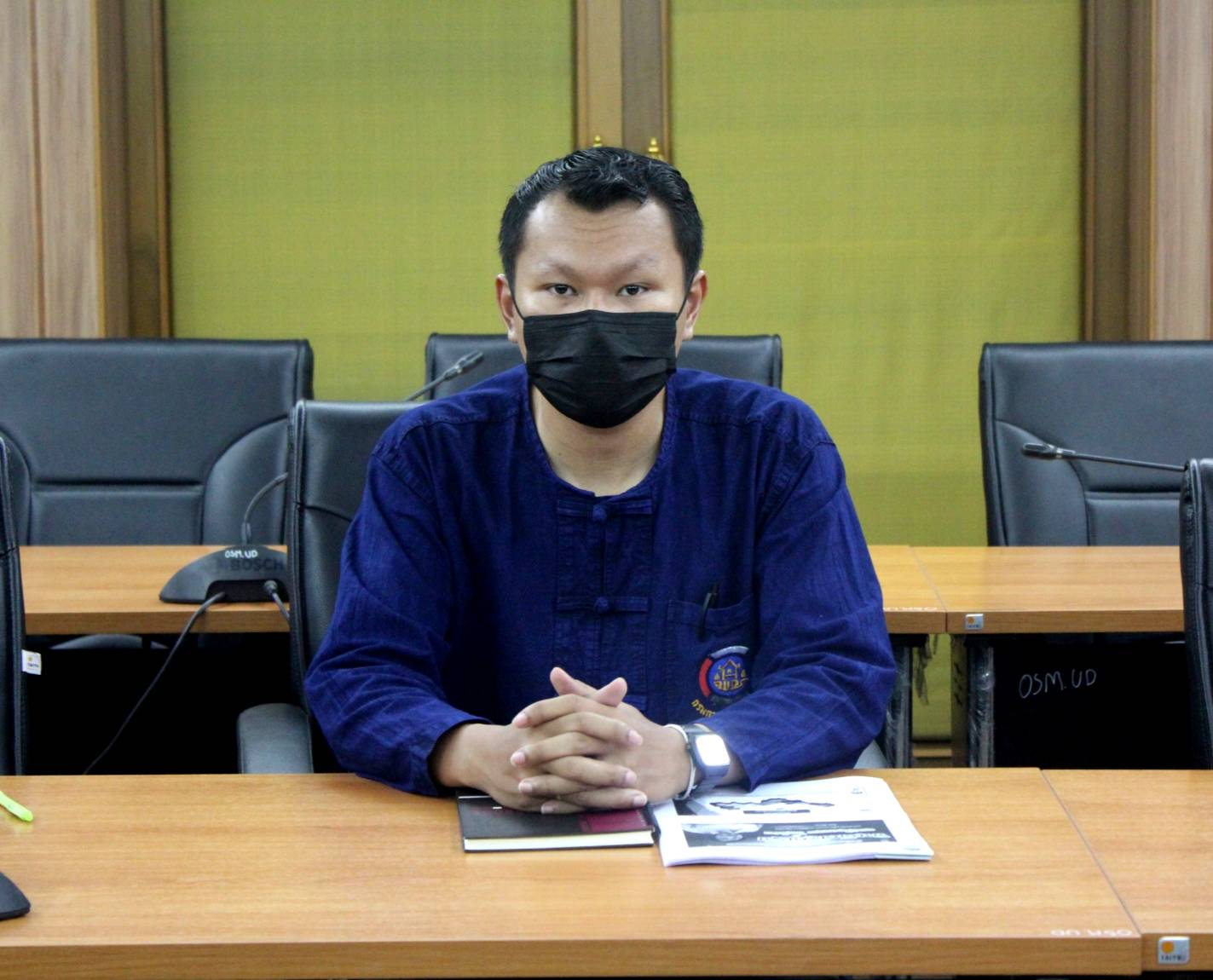 พช.หนองคาย ร่วมกับผู้ตรวจราชการกรมปฏิบัติหน้าที่ผู้อำนวยการสำนักงานกองทุนพัฒนาบทบาทสตรีและคณะ ประชุมติดตามการขับเคลื่อนกองทุนพัฒนาบทบาทสตรีและการบริหารจัดการหนี้กองทุนพัฒนาบทบาทสตรี