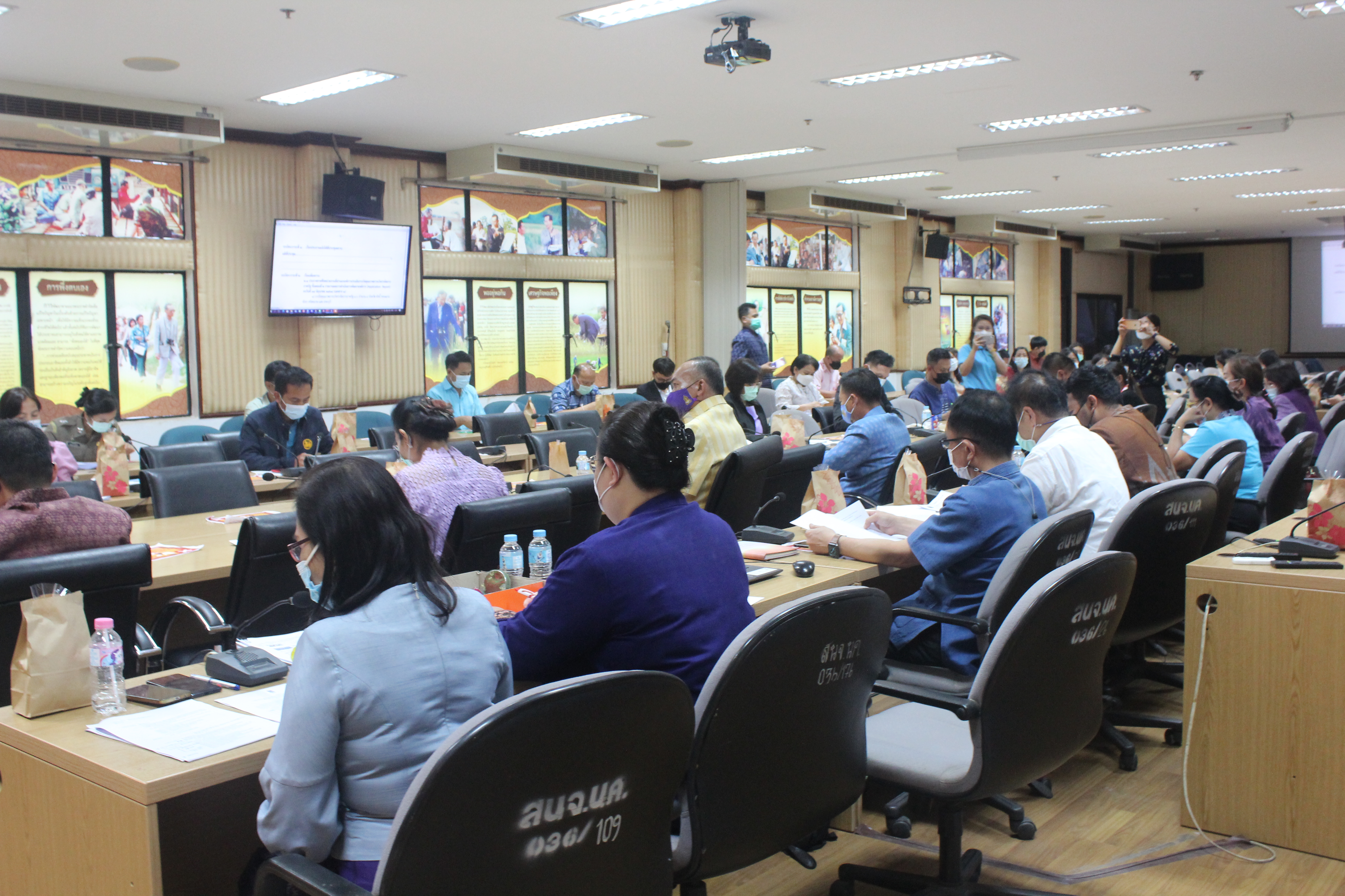 จังหวัดหนองคาย ประชุมเตรียมความพร้อมในการรายงานผลการดำเนินการพัฒนาคุณภาพการบริหารจัดการภาครัฐ