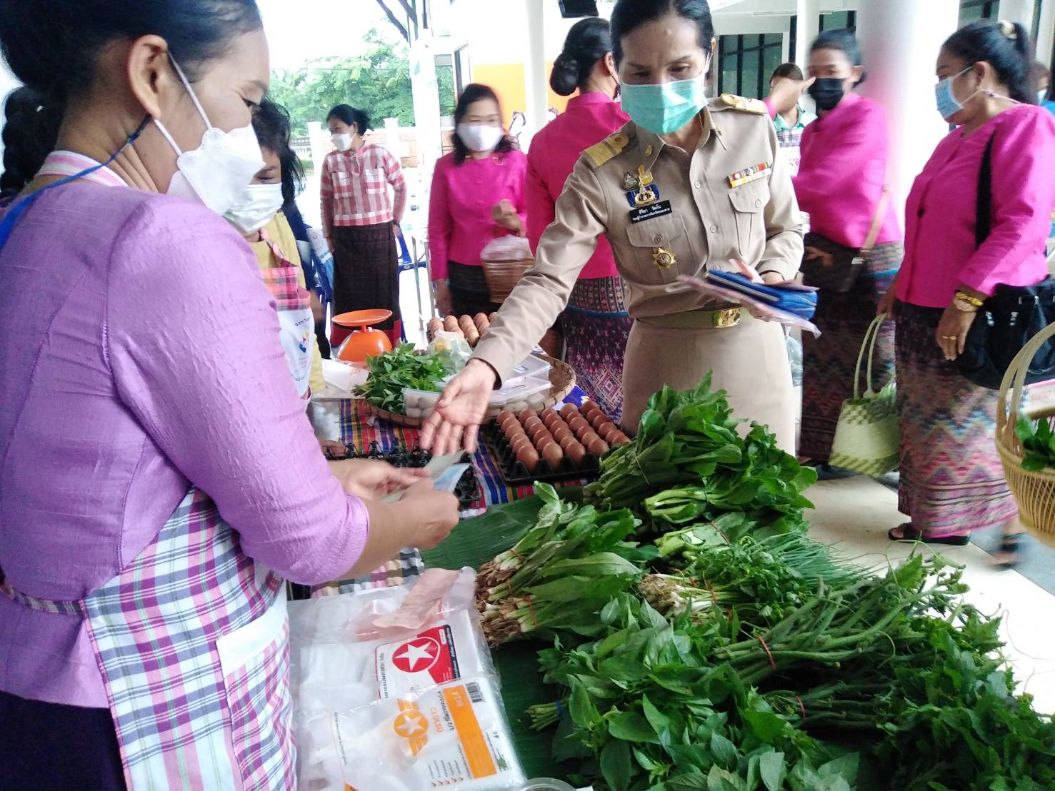 จังหวัดหนองคาย จัดตลาดชุมชน คนหนองคาย ร่วมใจฝ่าวิกฤตไปด้วยกัน