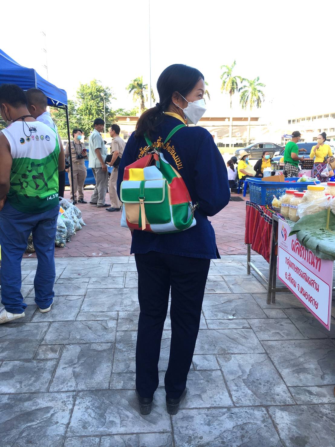 จังหวัดหนองคาย จัดตลาดชุมชน คนหนองคาย ร่วมใจฝ่าวิกฤตไปด้วยกัน