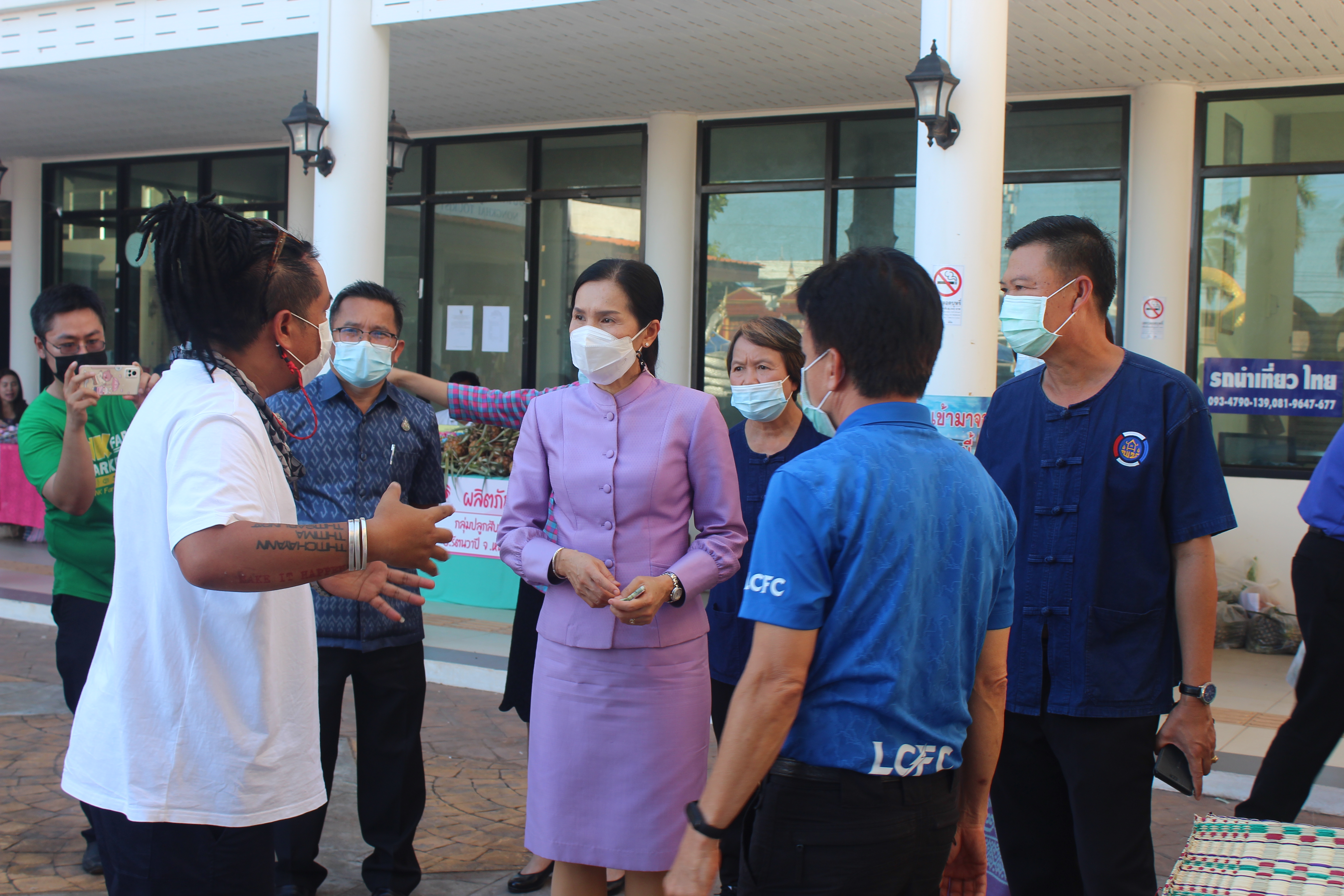 จังหวัดหนองคาย จัดตลาดชุมชน คนหนองคาย ร่วมใจฝ่าวิกฤตไปด้วยกัน