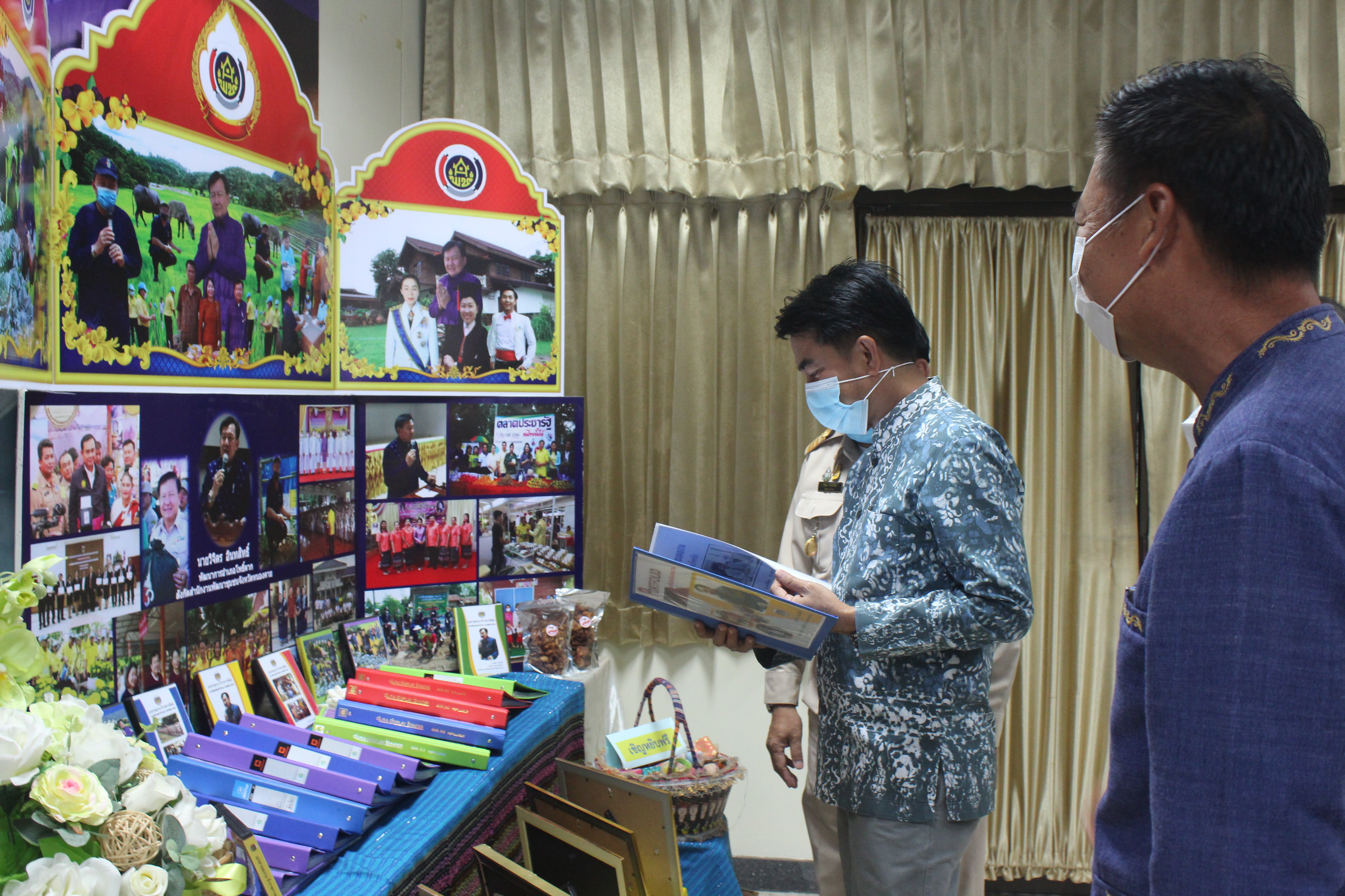 พช.หนองคาย เข้ารับการประเมินคัดเลือกข้าราชการ ลูกจ้างประจำ พนักงานราชการดีเด่น และหน่วยงานพัฒนาชุมชนใสสะอาดดีเด่น ประจำปี พ.ศ. 2564