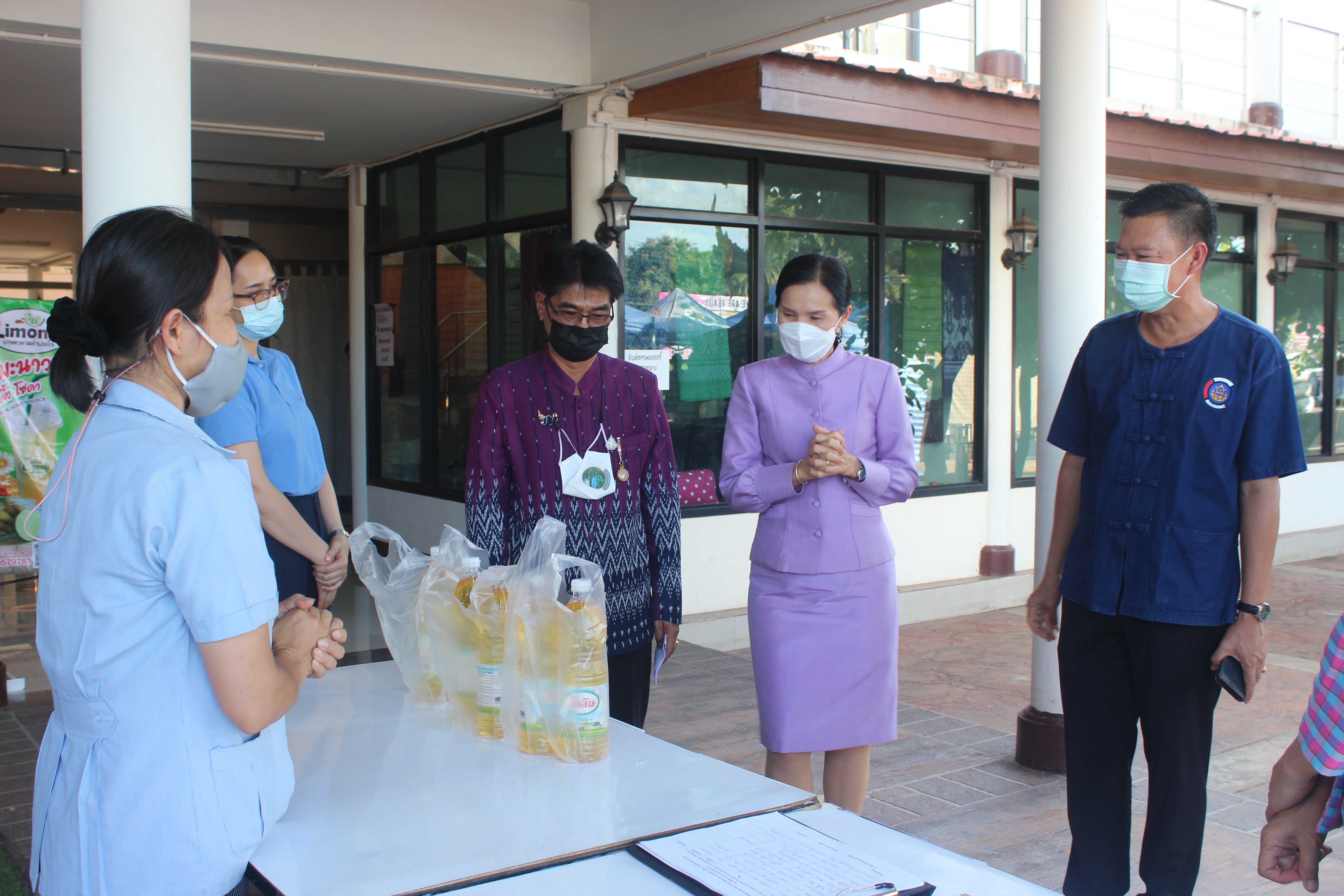 จังหวัดหนองคาย จัดตลาดชุมชน คนหนองคาย ร่วมใจฝ่าวิกฤตไปด้วยกัน