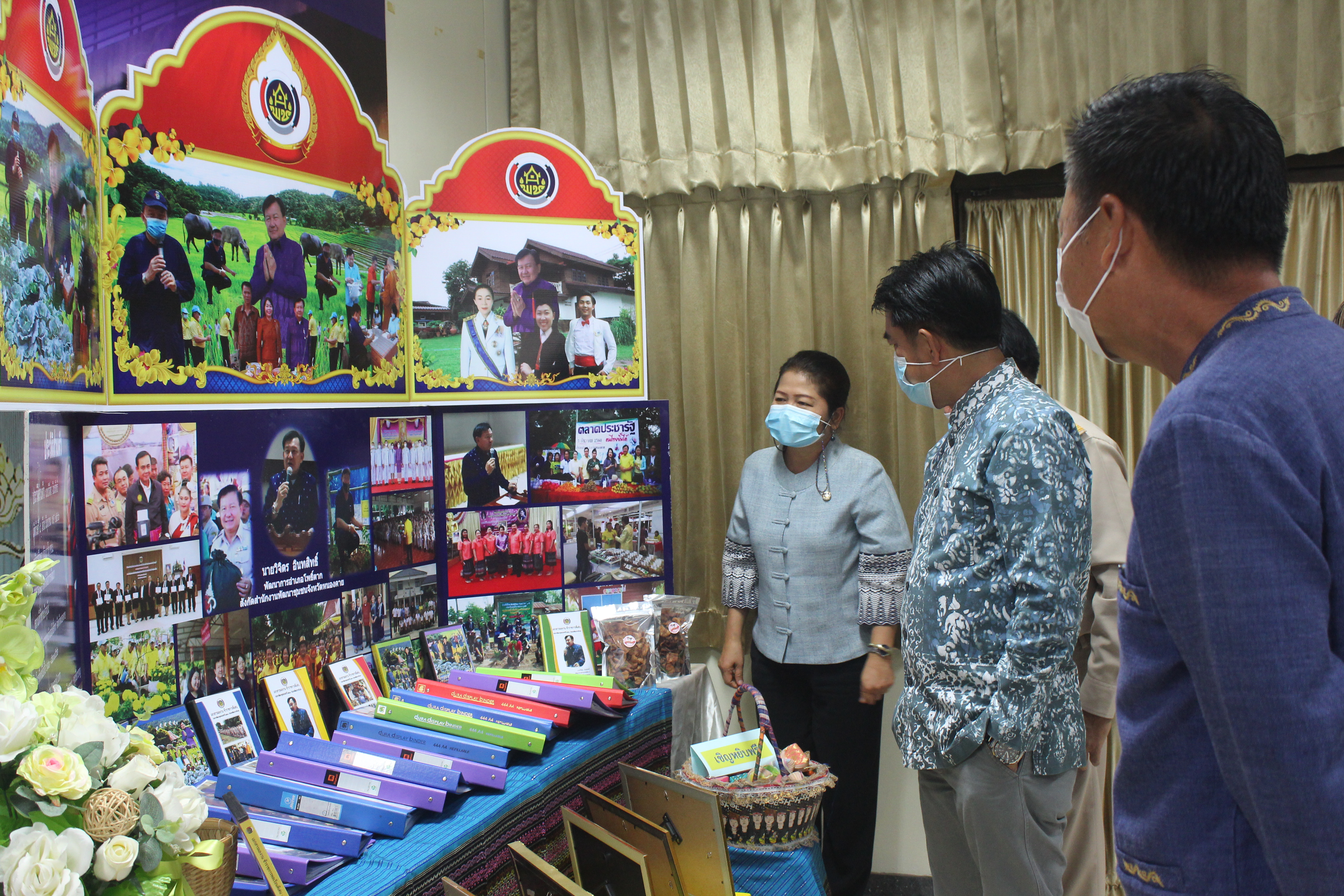 พช.หนองคาย เข้ารับการประเมินคัดเลือกข้าราชการ ลูกจ้างประจำ พนักงานราชการดีเด่น และหน่วยงานพัฒนาชุมชนใสสะอาดดีเด่น ประจำปี พ.ศ. 2564