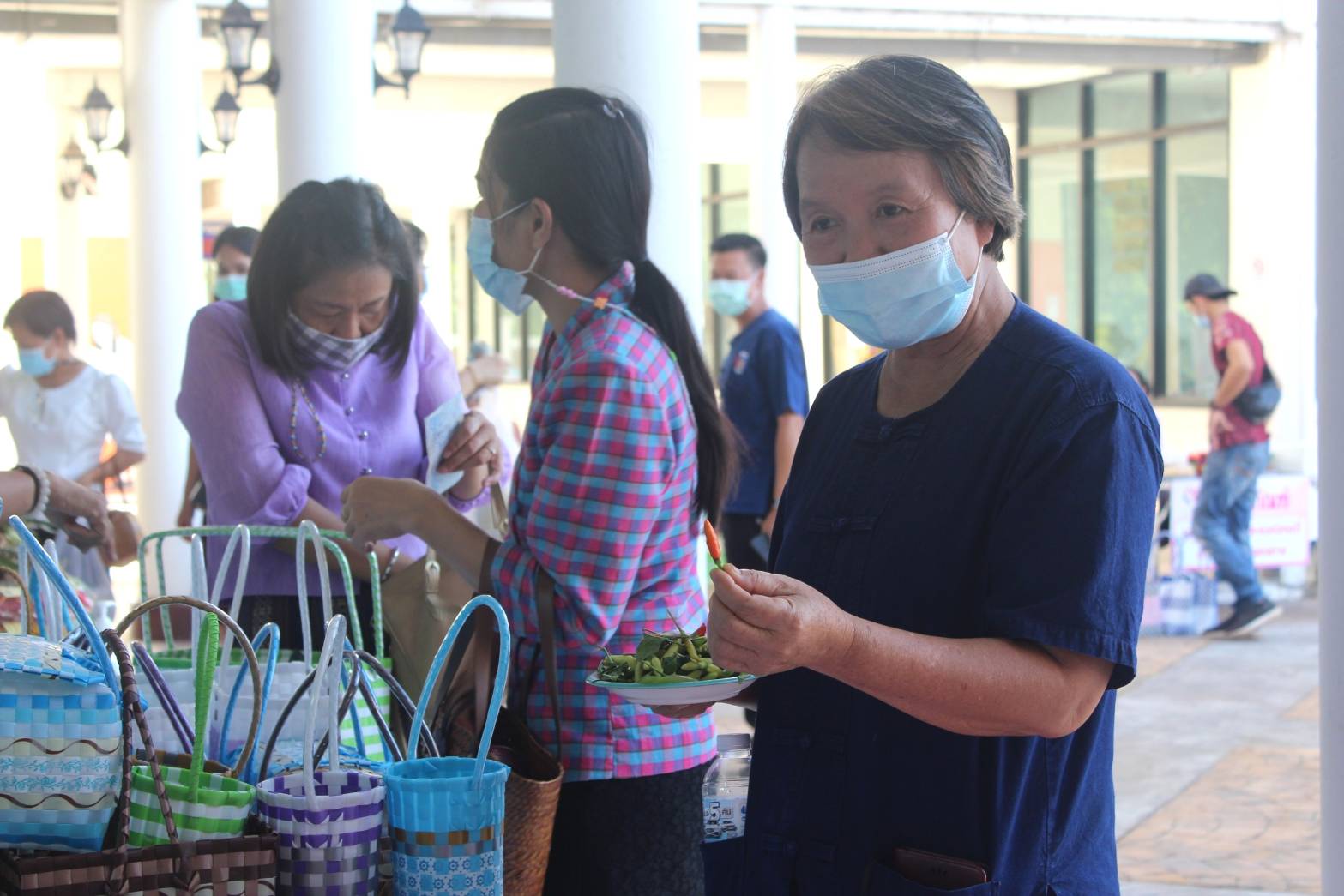 จังหวัดหนองคาย จัดตลาดชุมชน คนหนองคาย ร่วมใจฝ่าวิกฤตไปด้วยกัน