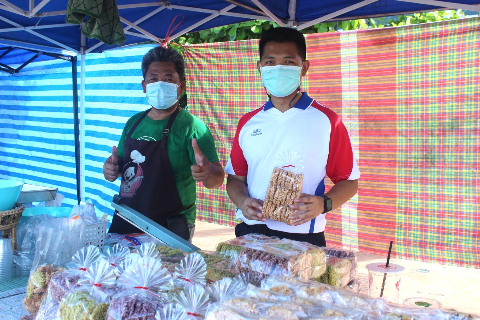 จังหวัดหนองคาย จัดตลาดชุมชน คนหนองคาย ร่วมใจฝ่าวิกฤตไปด้วยกัน