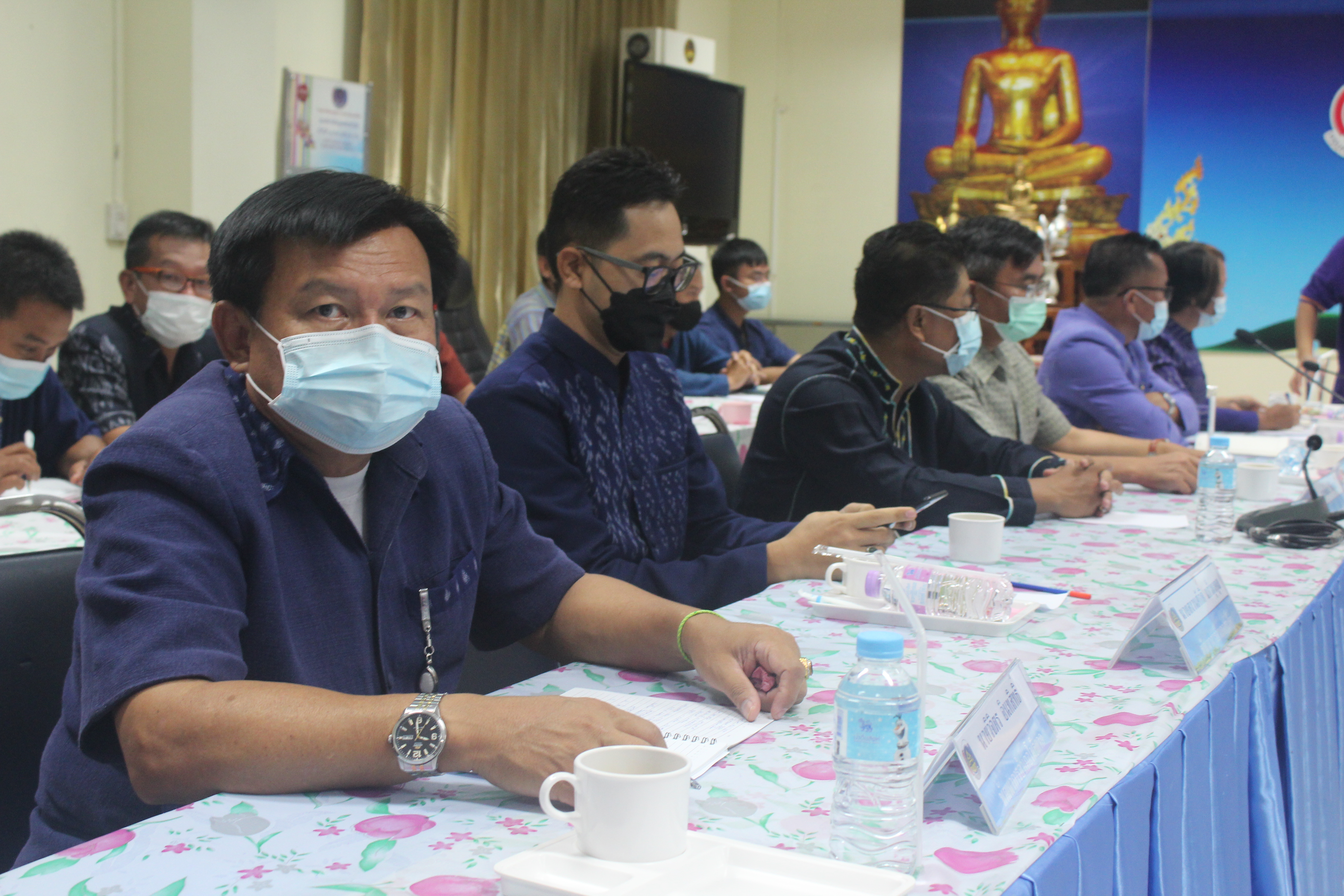 พช.หนองคาย ร่วมกับ สำนักงานตรวจเงินแผ่นดินจังหวัดหนองคาย จัดประชุมให้ความรู้ในการบริหารความเสี่ยงเพื่อเตรียมความพร้อมและป้องกันความผิดพลาดในการดำเนินงานโครงการพัฒนาพื้นที่ต้นแบบ โคกหนองนาโมเดล “โคก หนอง นา โมเดล”