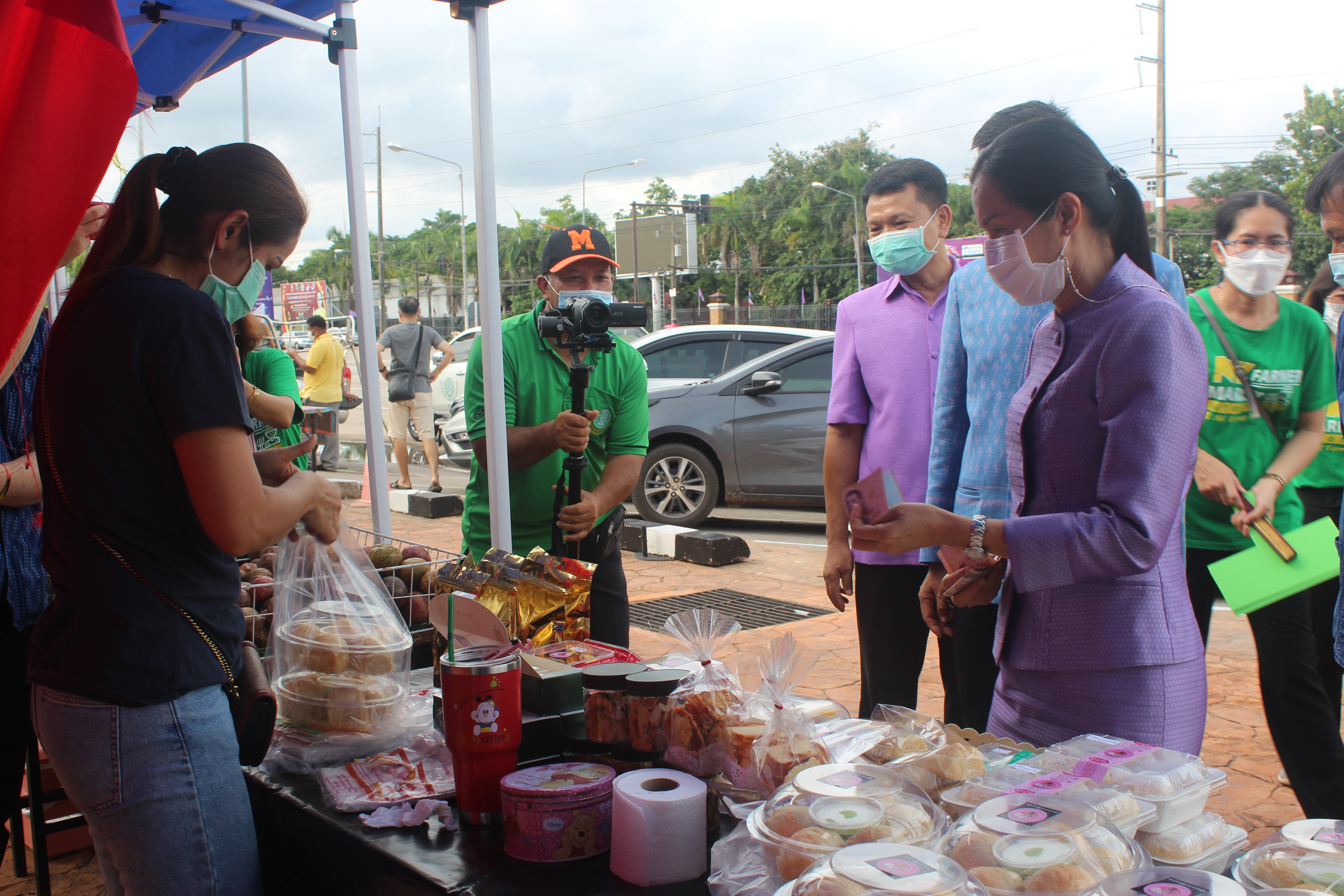 จังหวัดหนองคาย จัดตลาดชุมชน คนหนองคาย ร่วมใจฝ่าวิกฤตไปด้วยกัน