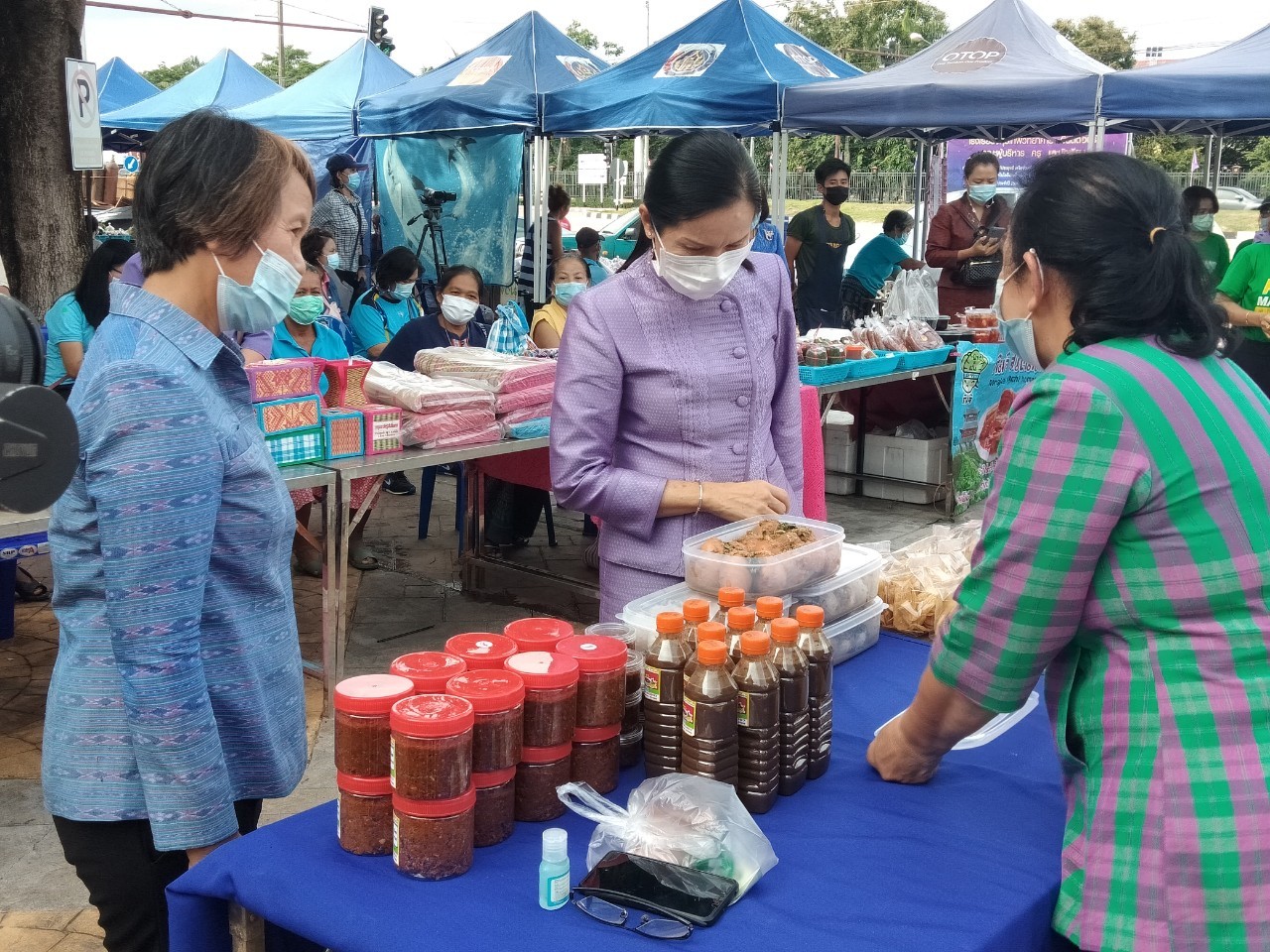 จังหวัดหนองคาย จัดตลาดชุมชน คนหนองคาย ร่วมใจฝ่าวิกฤตไปด้วยกัน