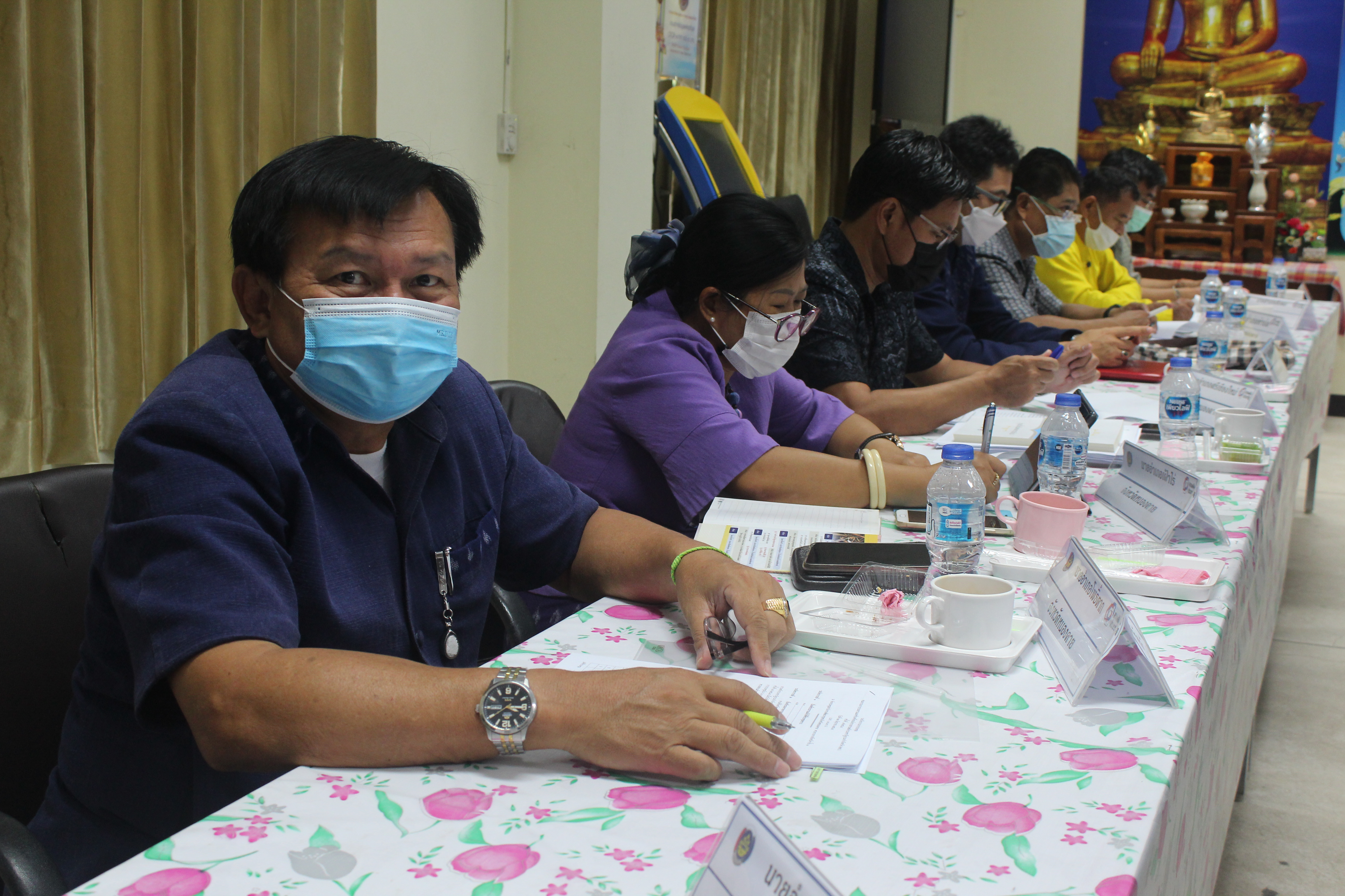 จังหวัดหนองคาย ประชุมคณะกรรมการประสานและขับเคลื่อนนโยบายสานพลังประชารัฐประจำจังหวัด (คสป.) และคณะทำงานขับเคลื่อนการพัฒนาเศรษฐกิจฐานรากและประชารัฐจังหวัดหนองคาย ครั้งที่ 3/2564