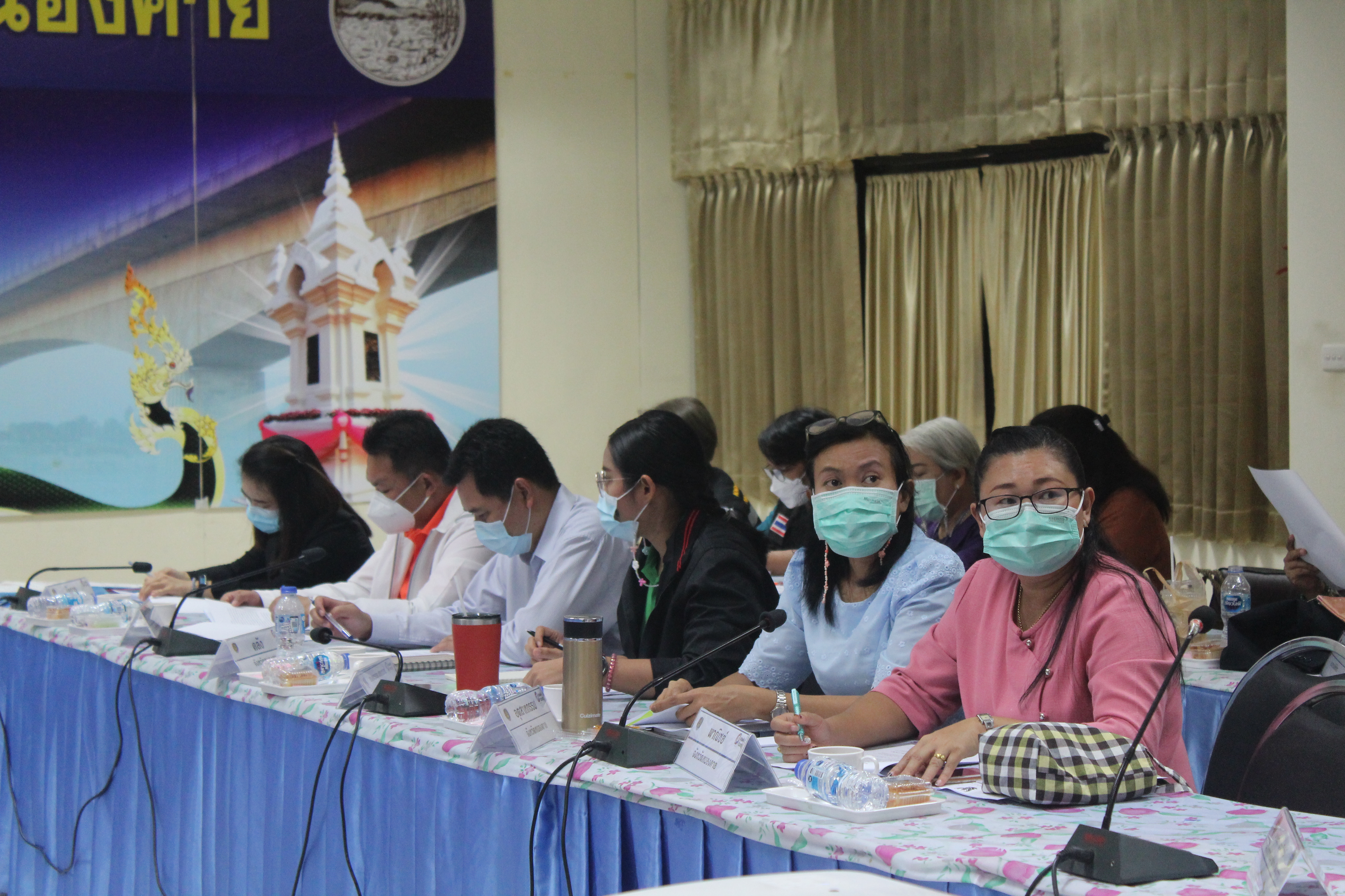 จังหวัดหนองคาย ประชุมคณะกรรมการประสานและขับเคลื่อนนโยบายสานพลังประชารัฐประจำจังหวัด (คสป.) และคณะทำงานขับเคลื่อนการพัฒนาเศรษฐกิจฐานรากและประชารัฐจังหวัดหนองคาย ครั้งที่ 3/2564