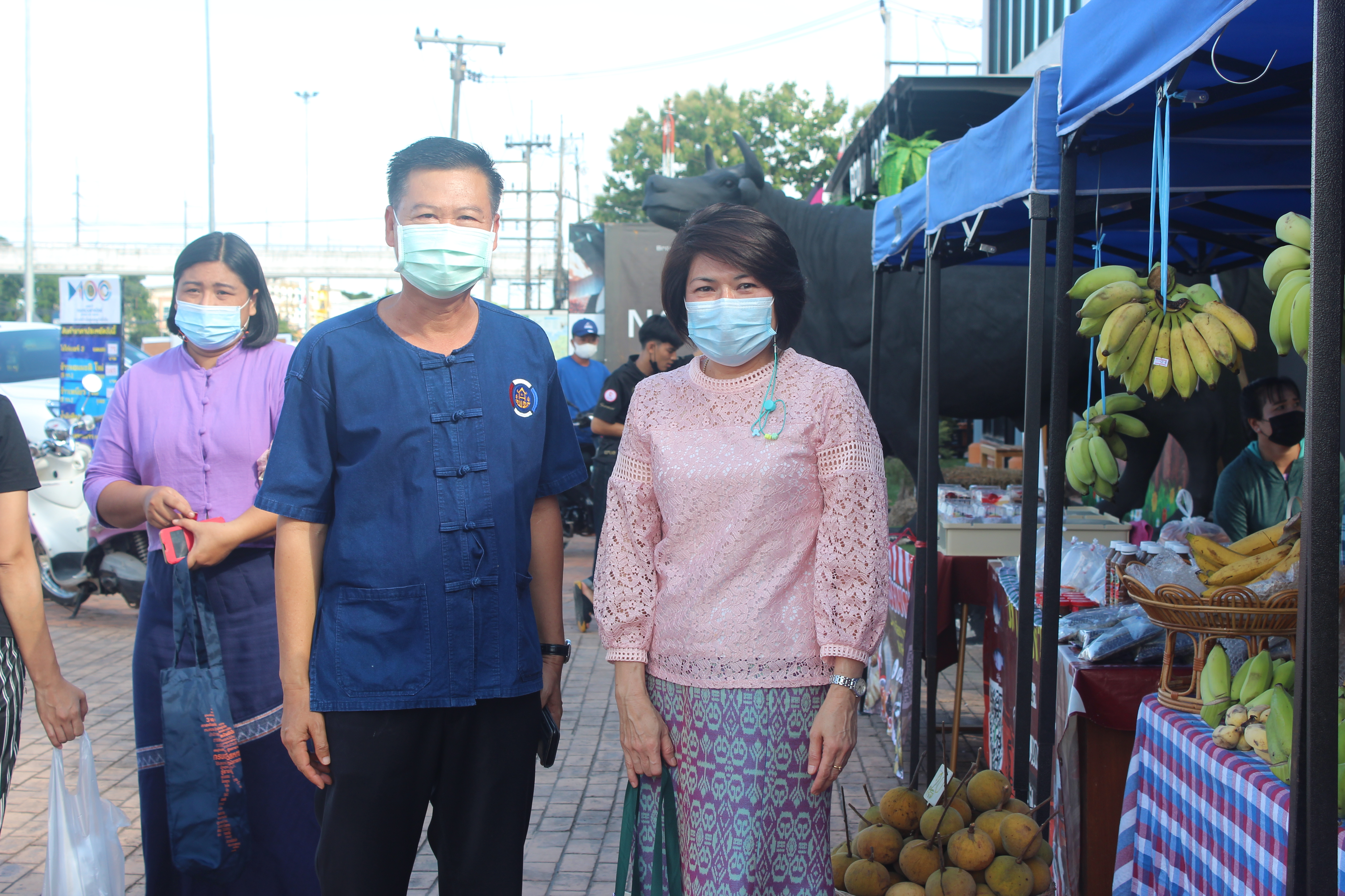 จังหวัดหนองคาย จัดตลาดชุมชน คนหนองคาย ร่วมใจฝ่าวิกฤตไปด้วยกัน