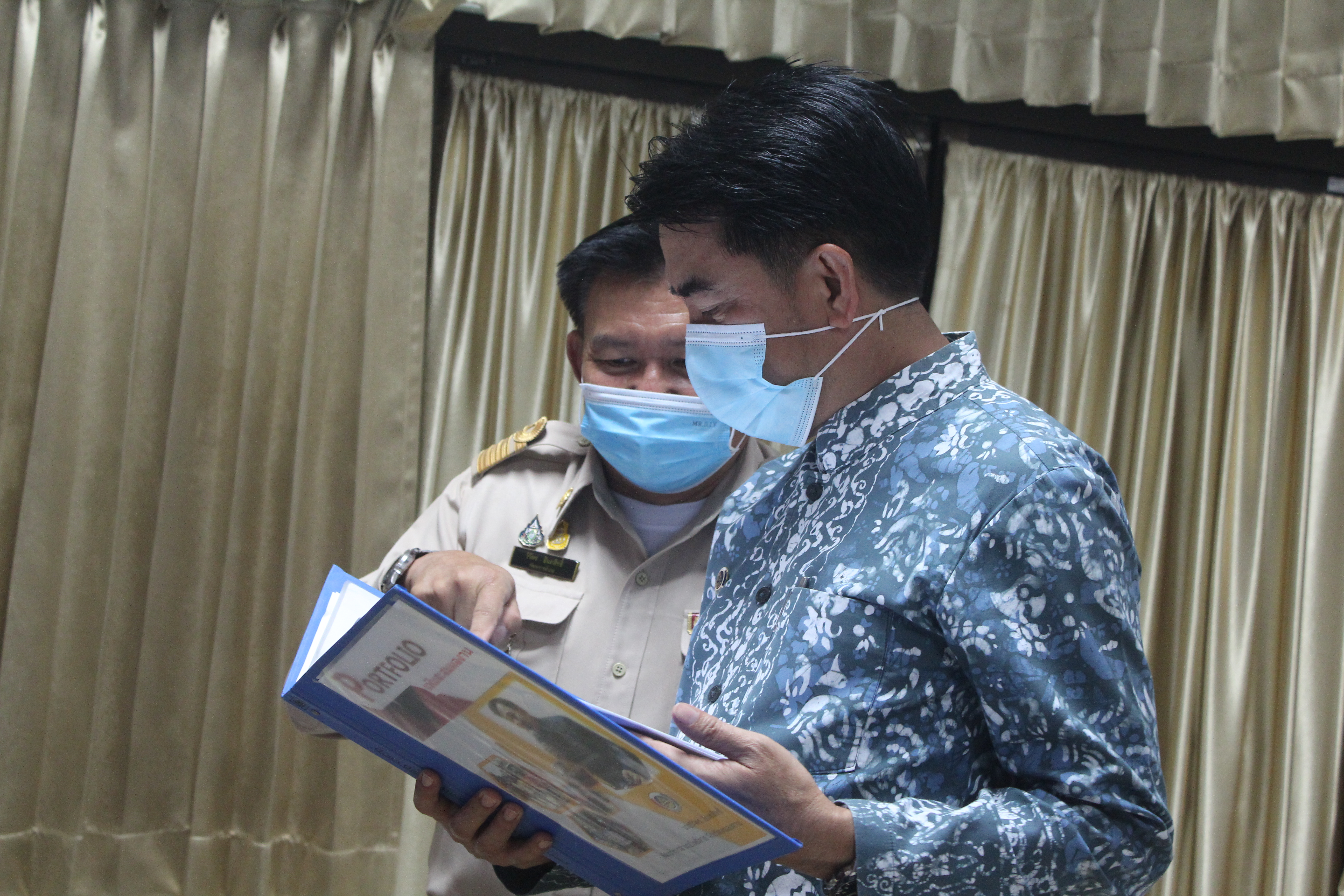 พช.หนองคาย เข้ารับการประเมินคัดเลือกข้าราชการ ลูกจ้างประจำ พนักงานราชการดีเด่น และหน่วยงานพัฒนาชุมชนใสสะอาดดีเด่น ประจำปี พ.ศ. 2564