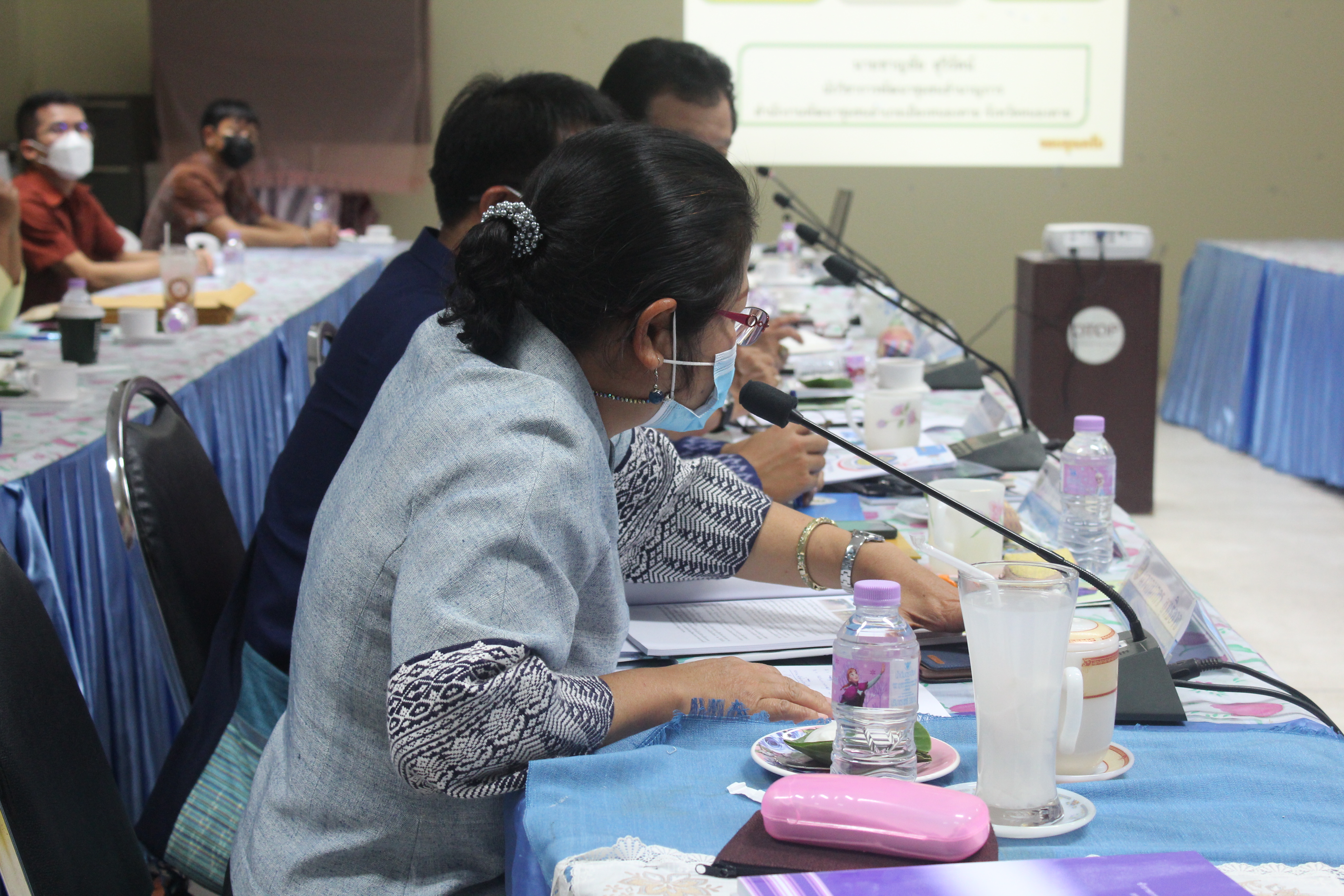 พช.หนองคาย เข้ารับการประเมินคัดเลือกข้าราชการ ลูกจ้างประจำ พนักงานราชการดีเด่น และหน่วยงานพัฒนาชุมชนใสสะอาดดีเด่น ประจำปี พ.ศ. 2564