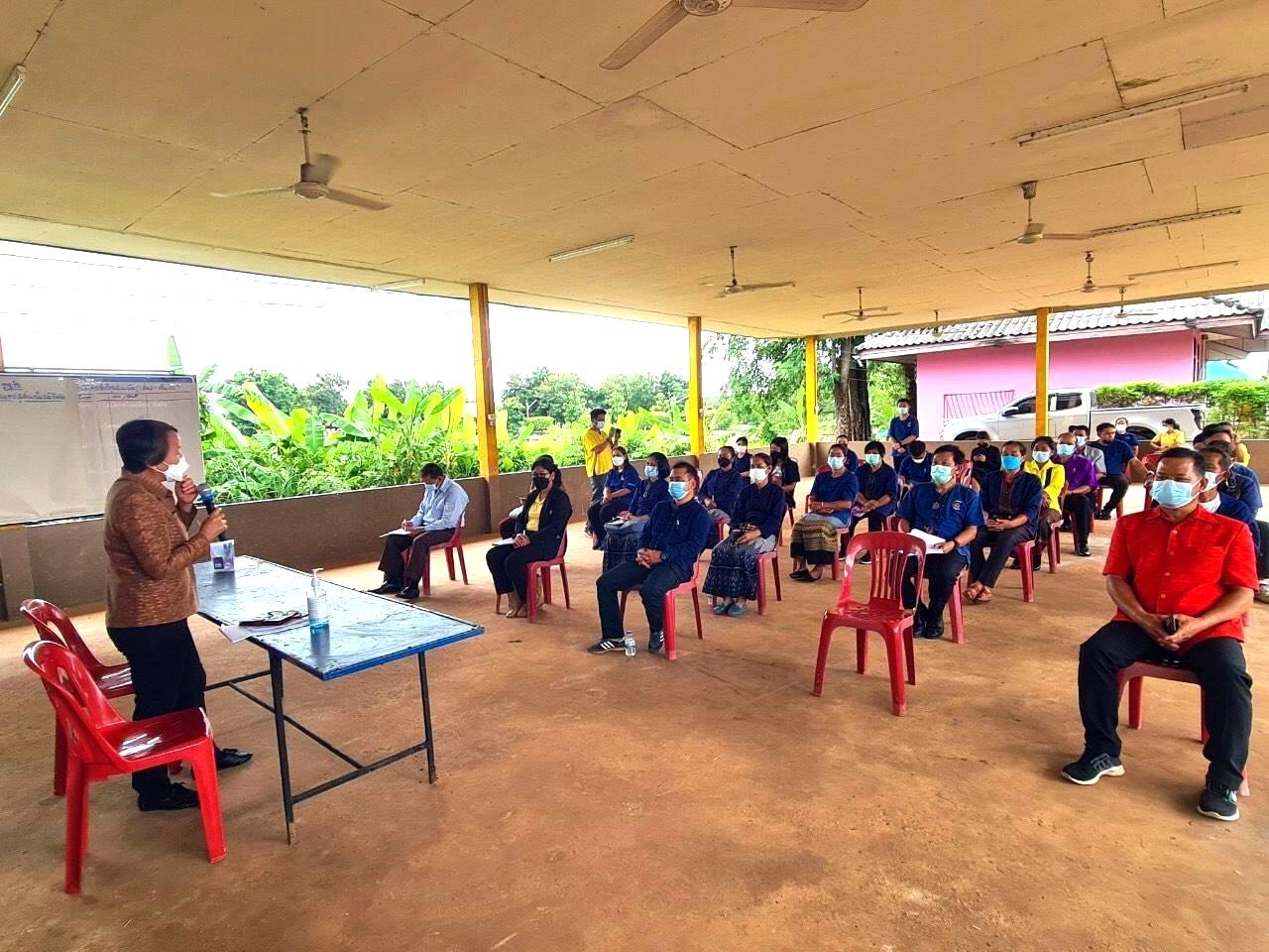 พช.หนองคาย ดำเนินโครงการเสริมสร้างและพัฒนาผู้นำการเปลี่ยนแปลง ประจำปีงบประมาณ พ.ศ. ๒๕๖๕ (จัดตั้งศูนย์แบ่งปัน ๑ ตำบลต้นแบบ)