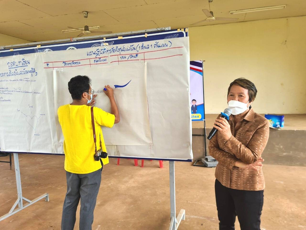 พช.หนองคาย ดำเนินโครงการเสริมสร้างและพัฒนาผู้นำการเปลี่ยนแปลง ประจำปีงบประมาณ พ.ศ. ๒๕๖๕ (จัดตั้งศูนย์แบ่งปัน ๑ ตำบลต้นแบบ)