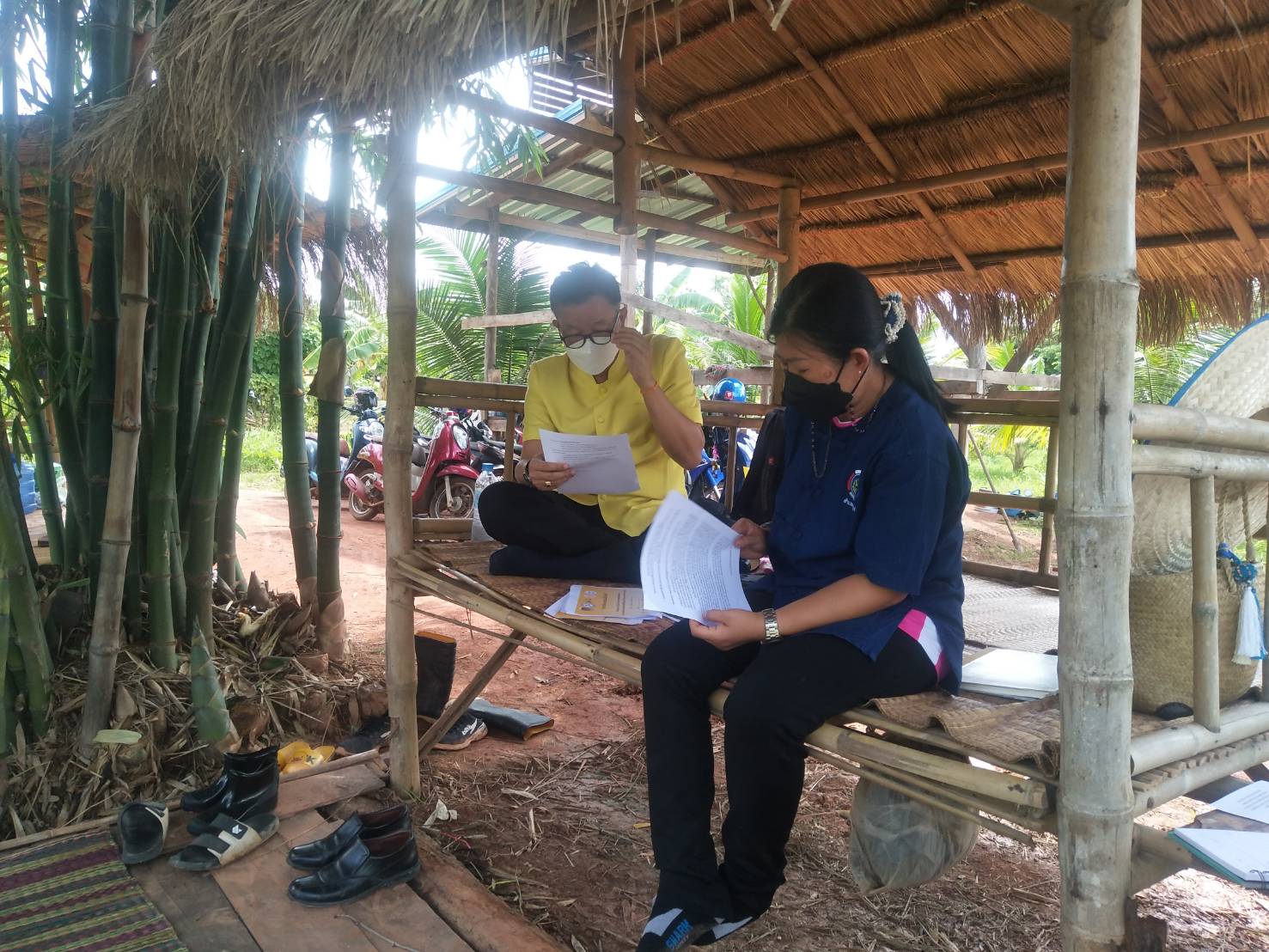 พช.หนองคาย ติดตามความก้าวหน้าการเตรียมความพร้อมจัดกิจกรรม “จิตอาสาพัฒนาชุมชนเอามื้อสามัคคี”